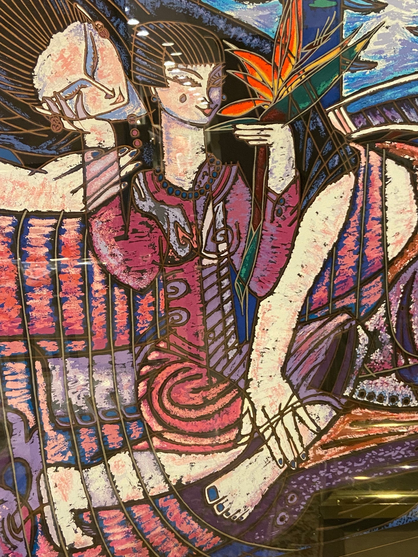 Adrian Wong Shue Serigraph "Tomorrows Dream" (27615)
