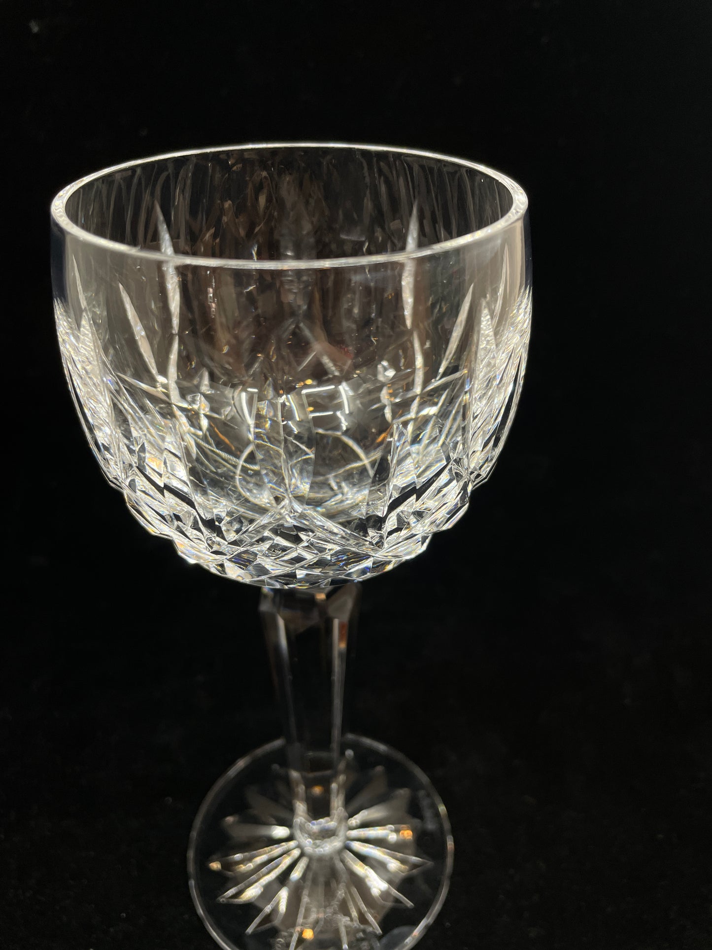 Waterford Lismore Hock Wine Glass (Eight available) (0D3006)