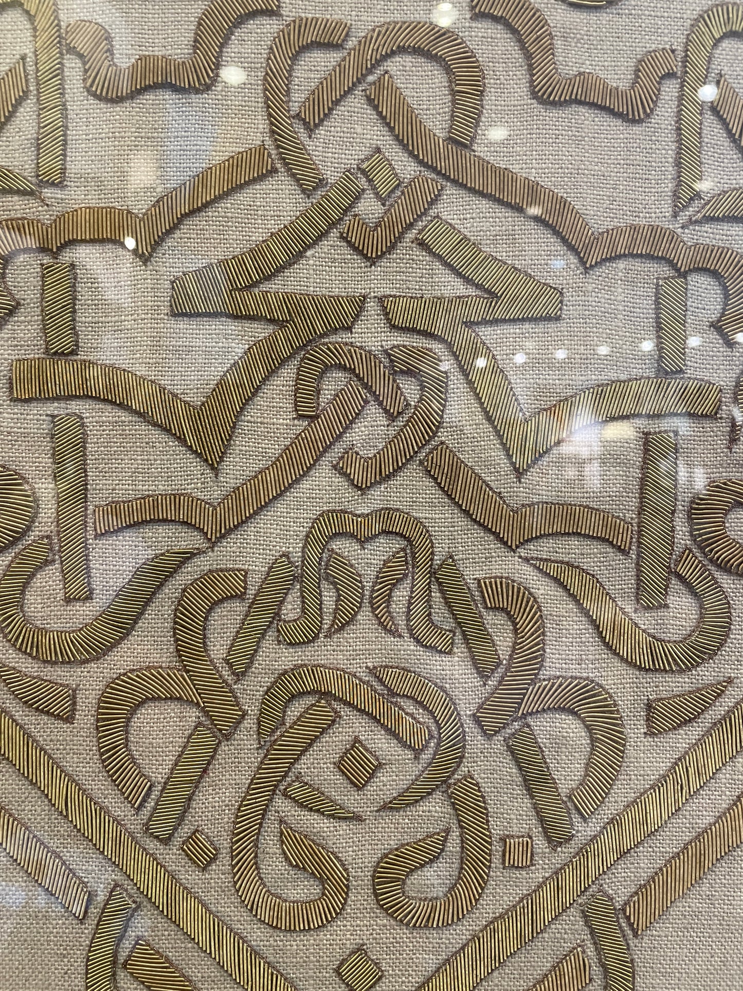 Trowbridge Embroidery, framed (0OT00R)