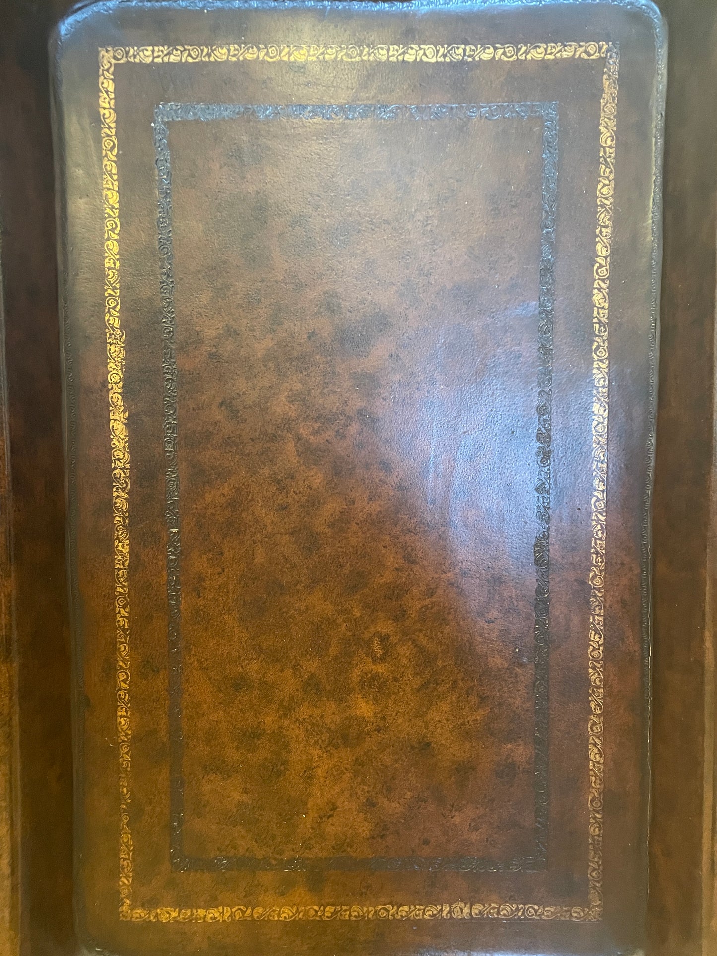 Leather Tray Table, Maitland Smith (0HE006)