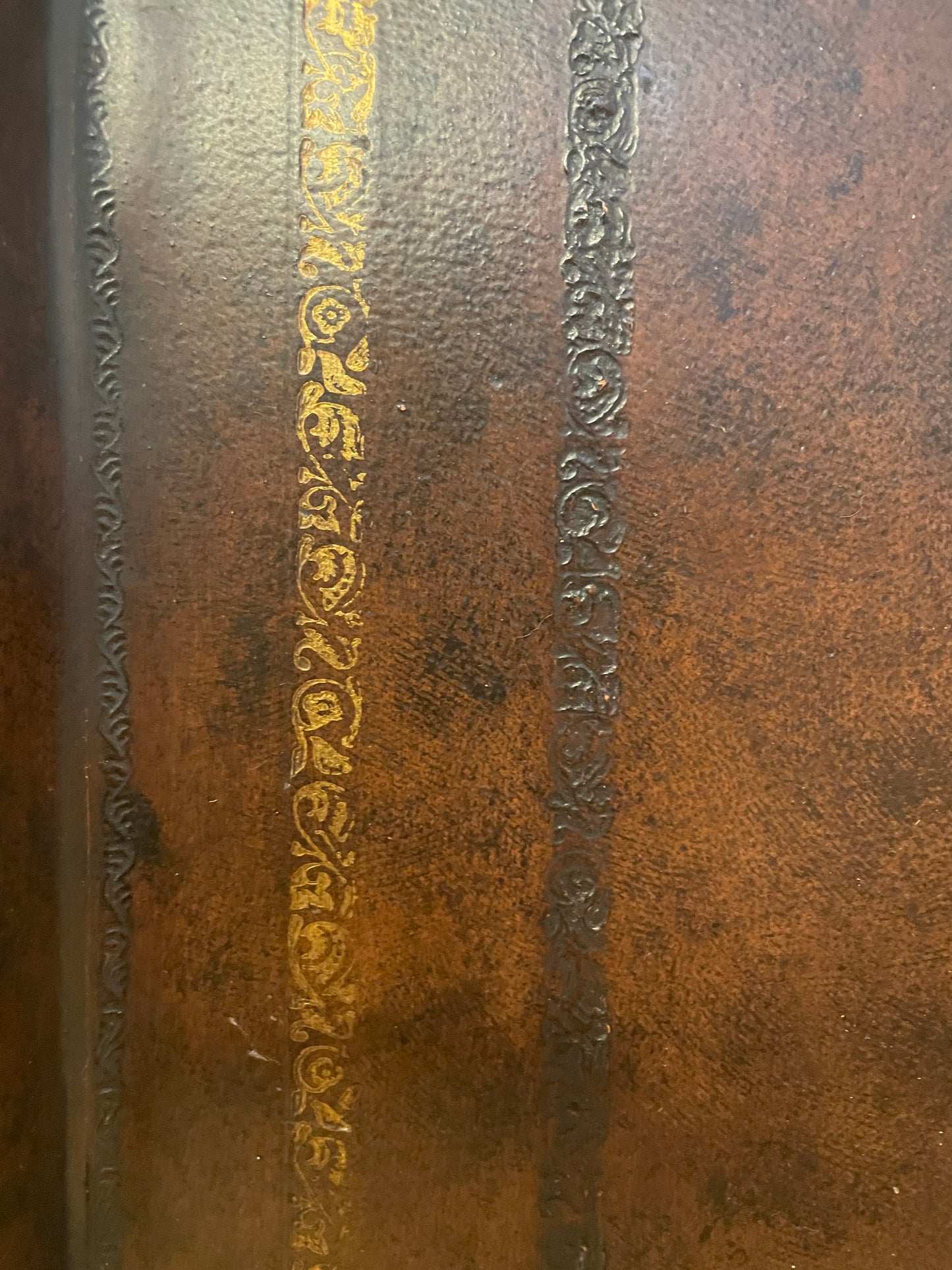 Leather Tray Table, Maitland Smith (0HE006)