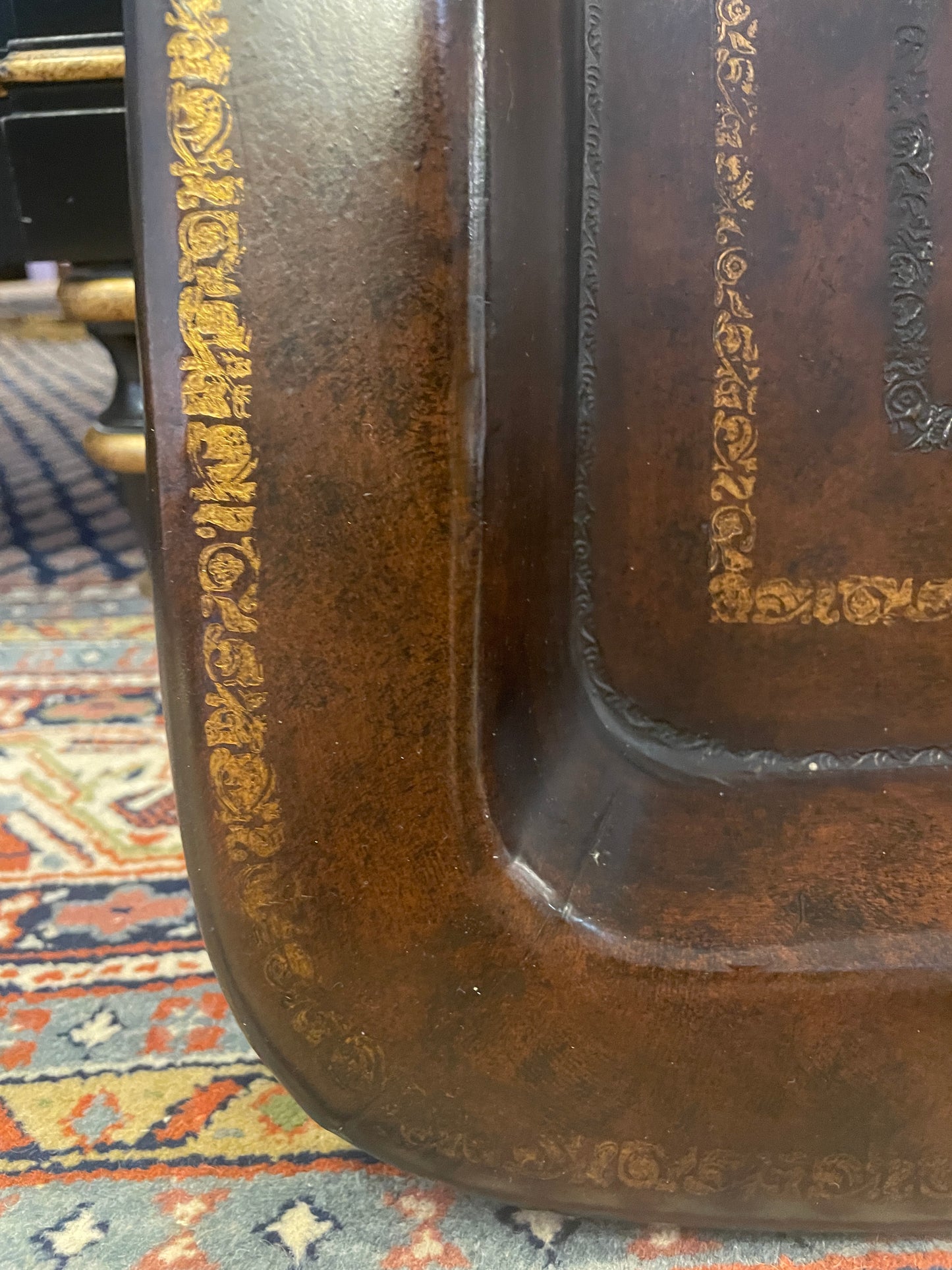 Leather Tray Table, Maitland Smith (0HE006)