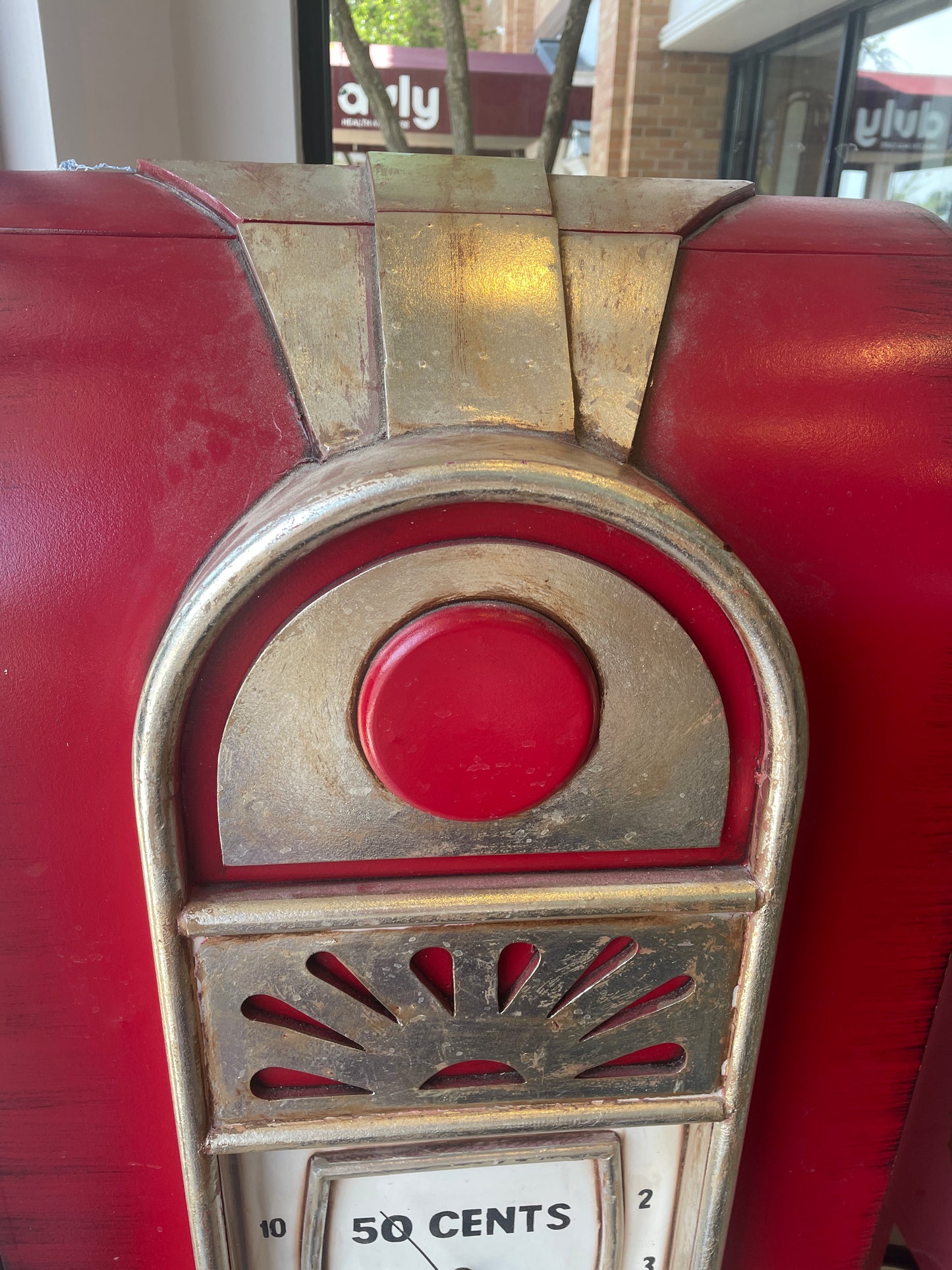 Gas Pump Bookcase AS IS