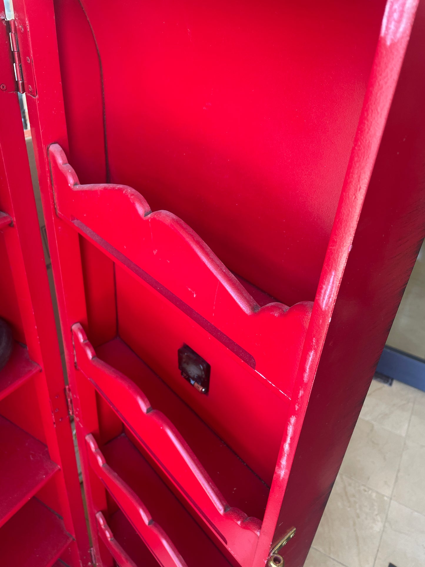 Gas Pump Bookcase AS IS