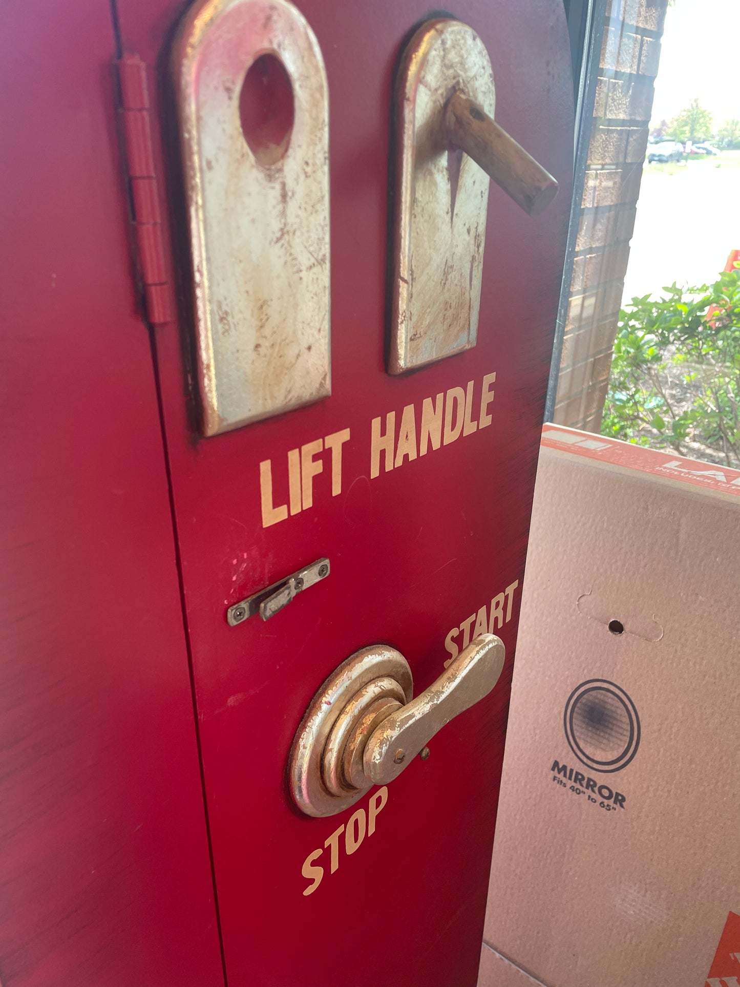 Gas Pump Bookcase AS IS