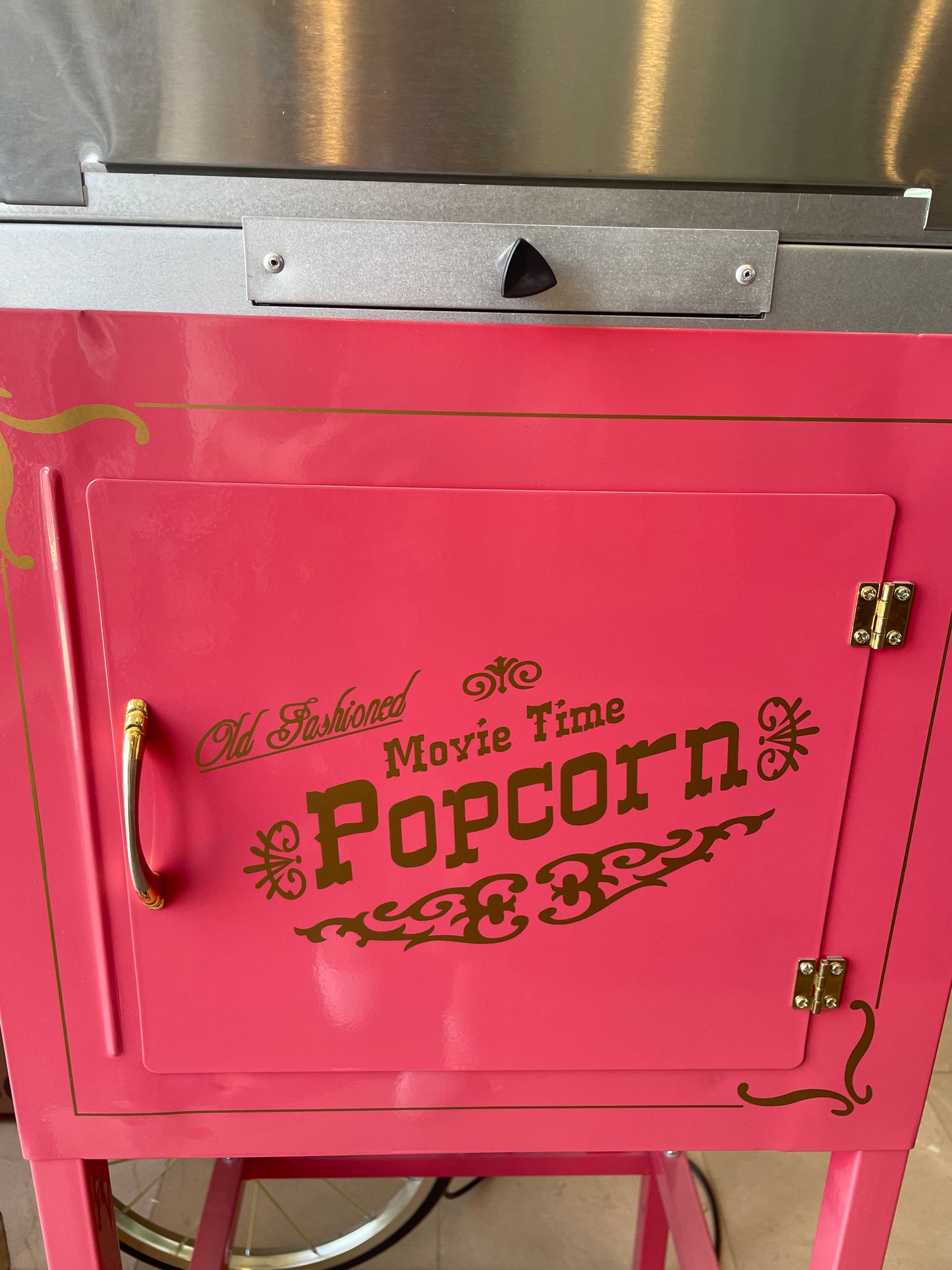 Old Fashioned Movie Time Popcorn Maker AS IS