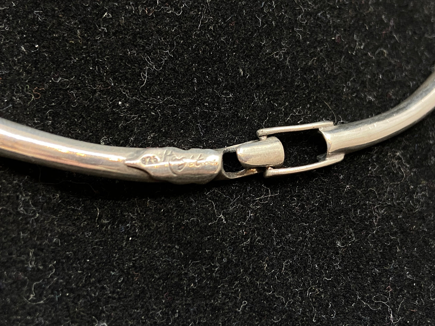 Sterling Silver and Topaz Choker (27754)