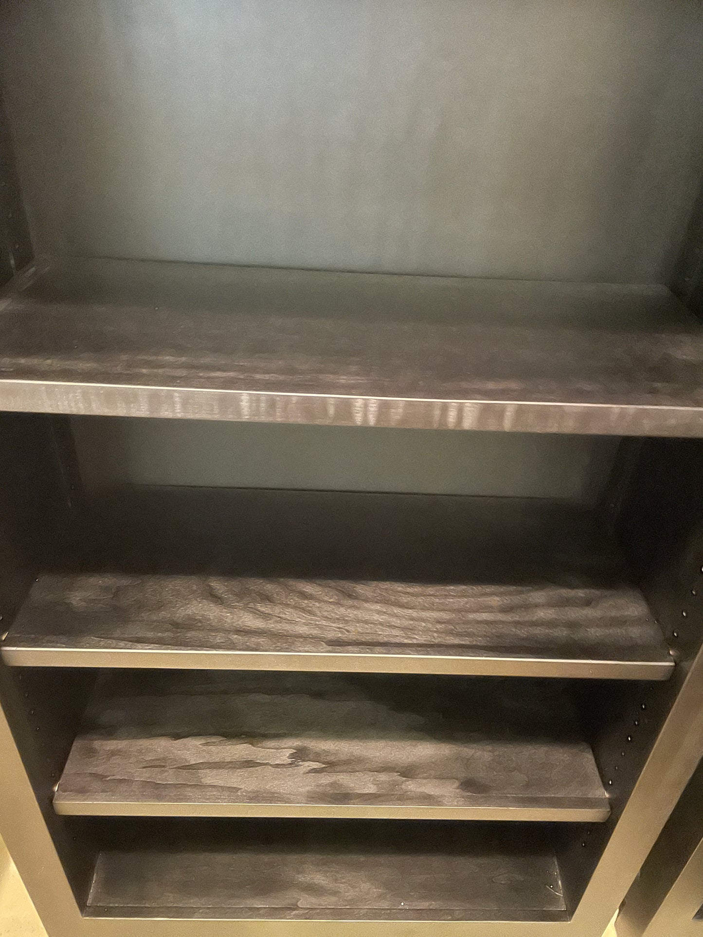 Black Bookcase (attr. Room and Board) (Two available 0OU002 0OU003)