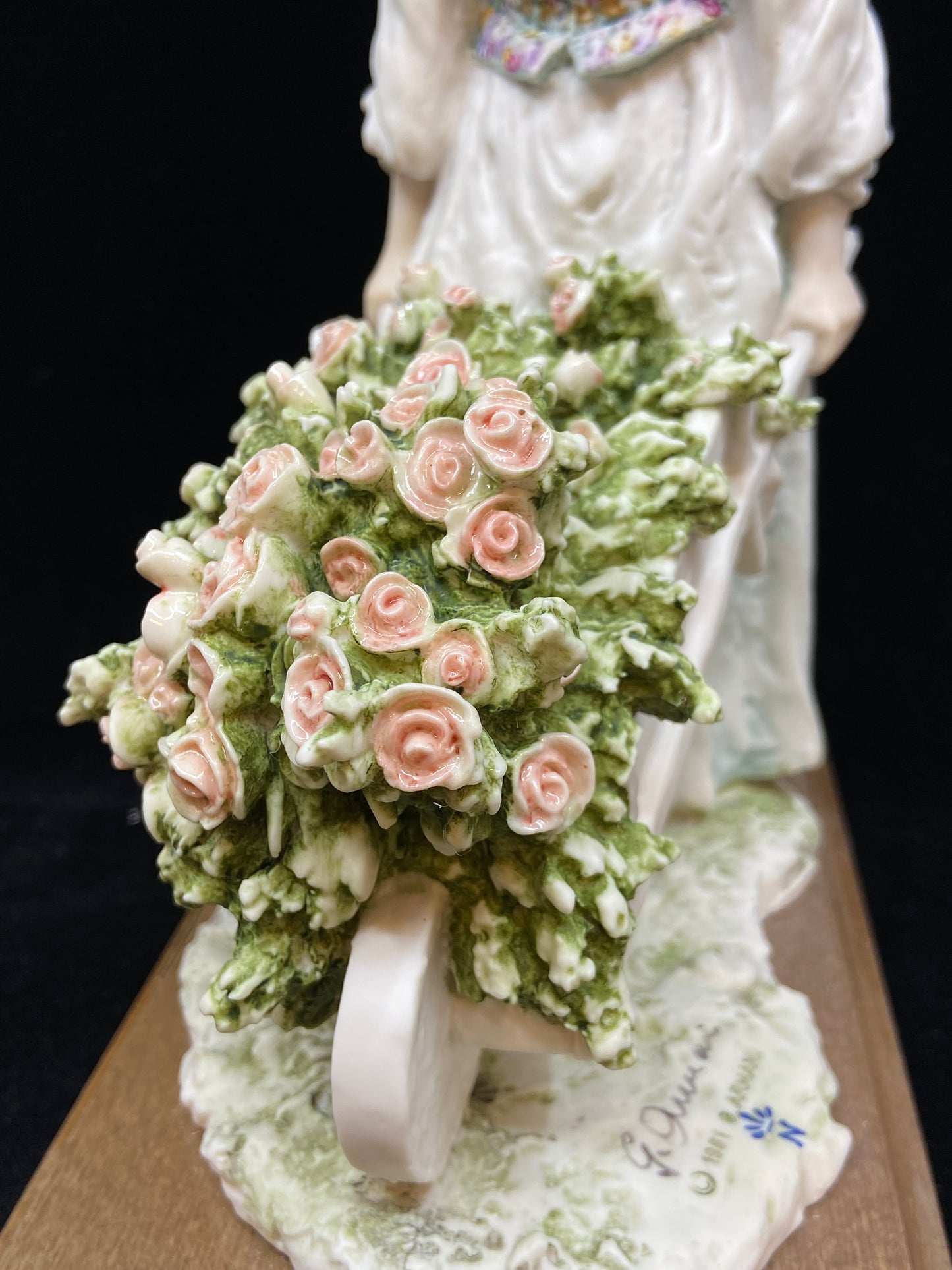 Armani "Lady with Flower Wheelbarrow" Figurine (27741)