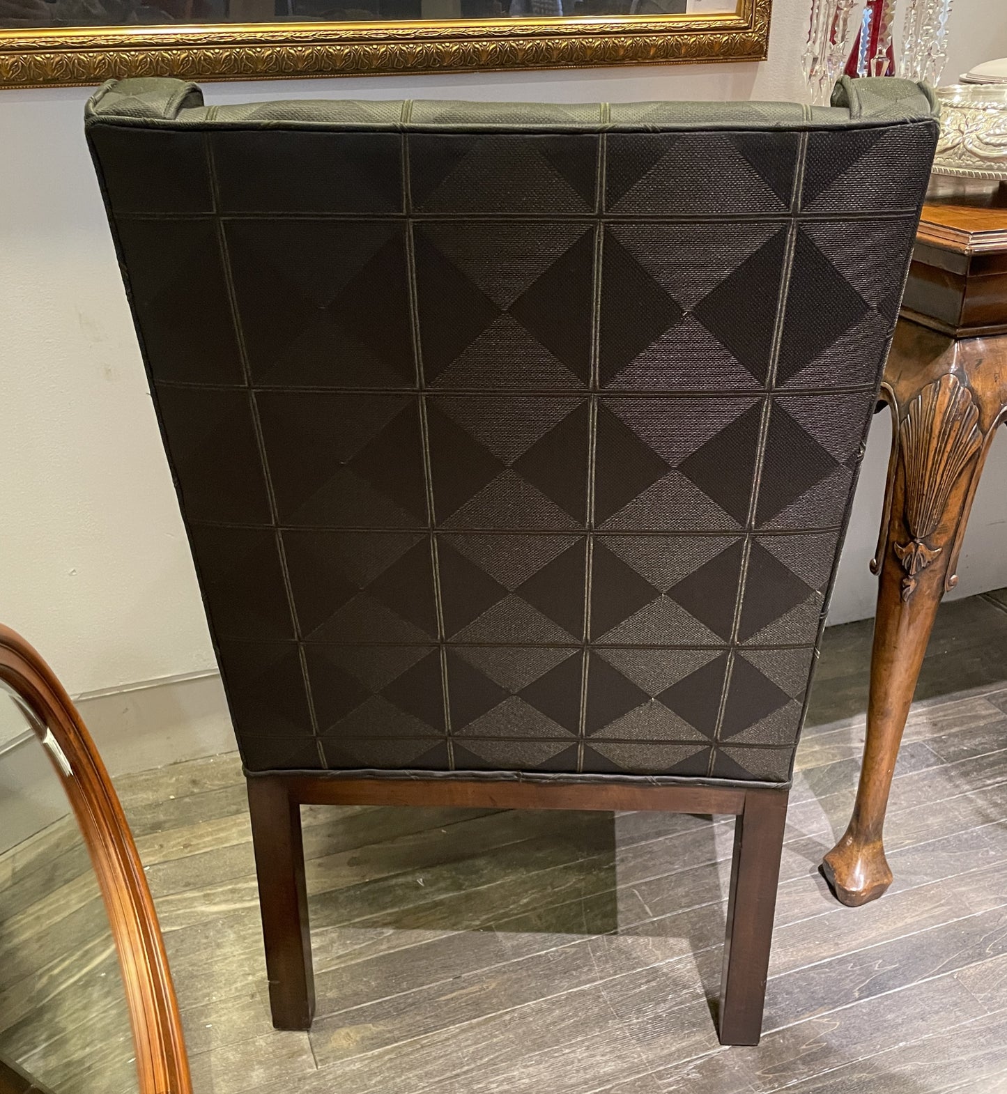 Widdicomb Custom Arm Chair (Two available 0OU00E 0OU00F)