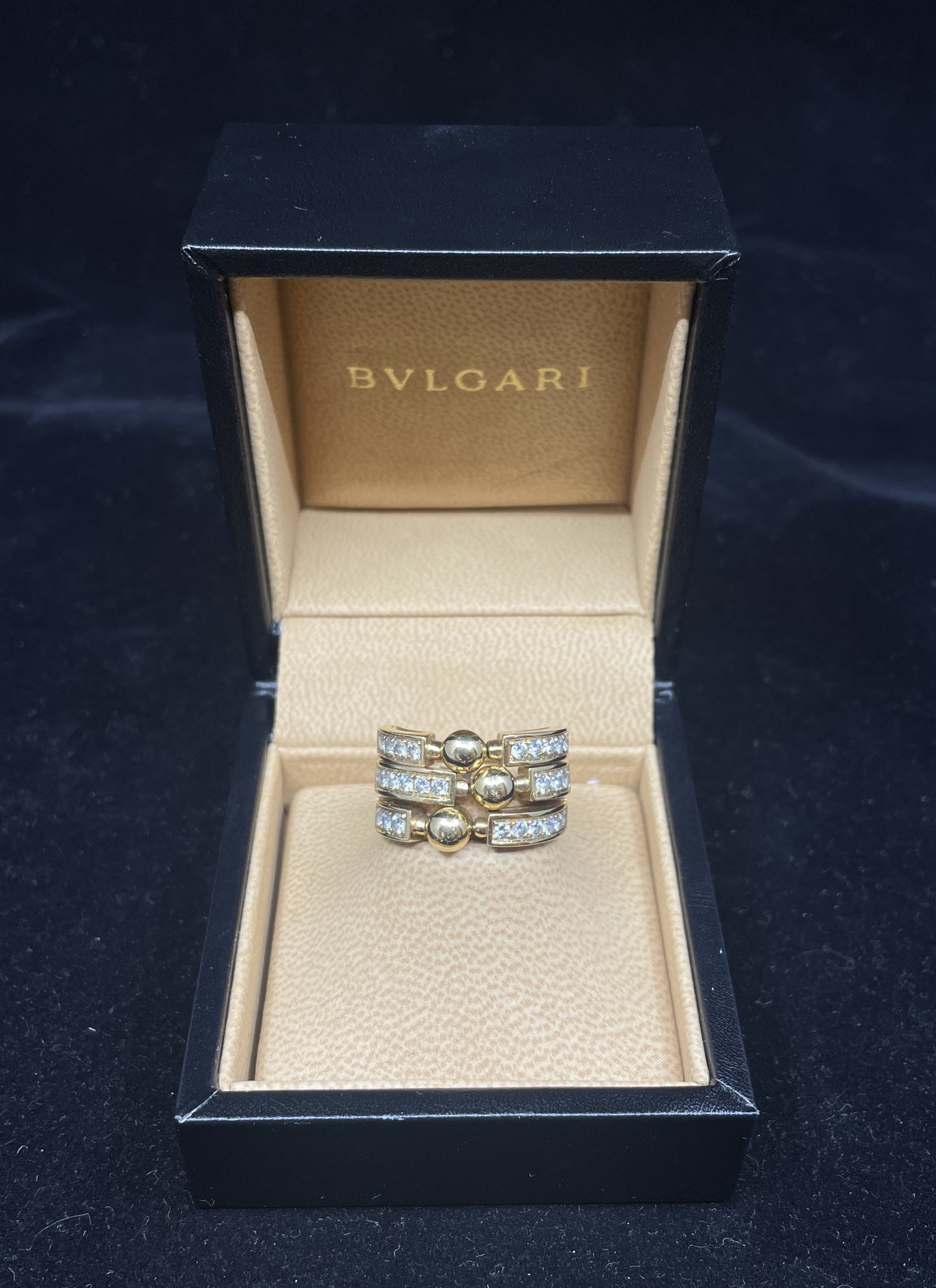 Bulgari 18k Allegre Ring with Diamonds, original box (0HH001)
