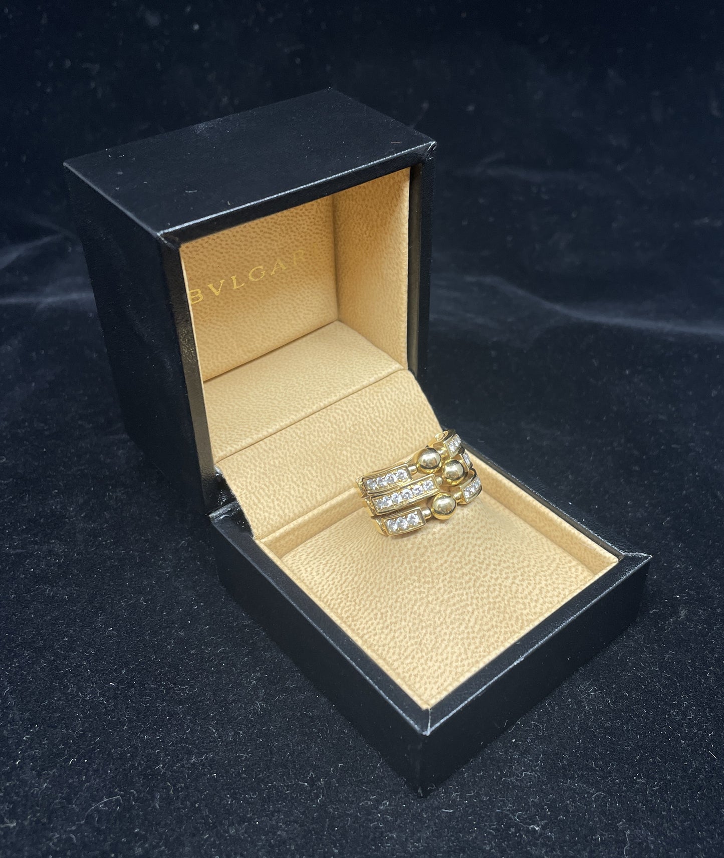 Bulgari 18k Allegre Ring with Diamonds, original box (0HH001)
