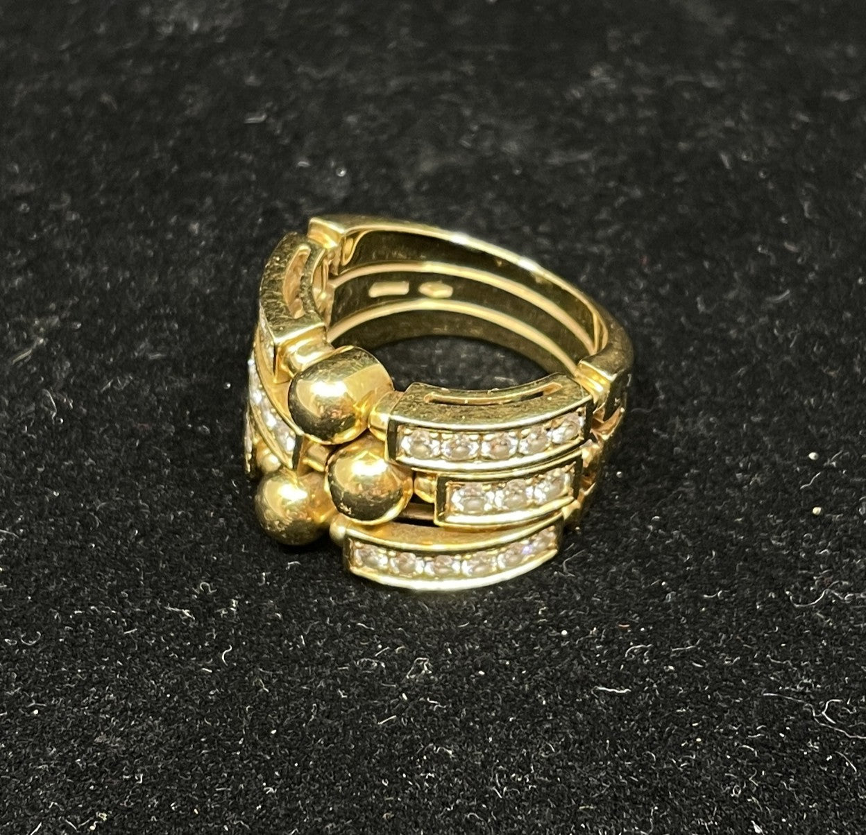 Bulgari 18k Allegre Ring with Diamonds, original box (0HH001)