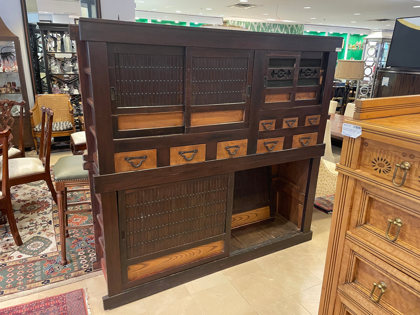 Chinese Kitchen Cabinet, 19th Century, AS IS (0ED006)
