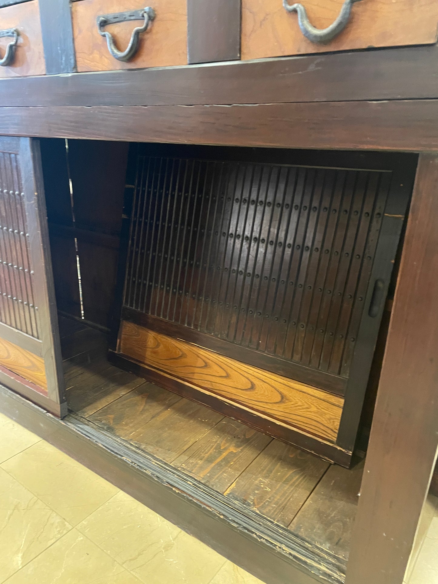 Chinese Kitchen Cabinet, 19th Century, AS IS (0ED006)