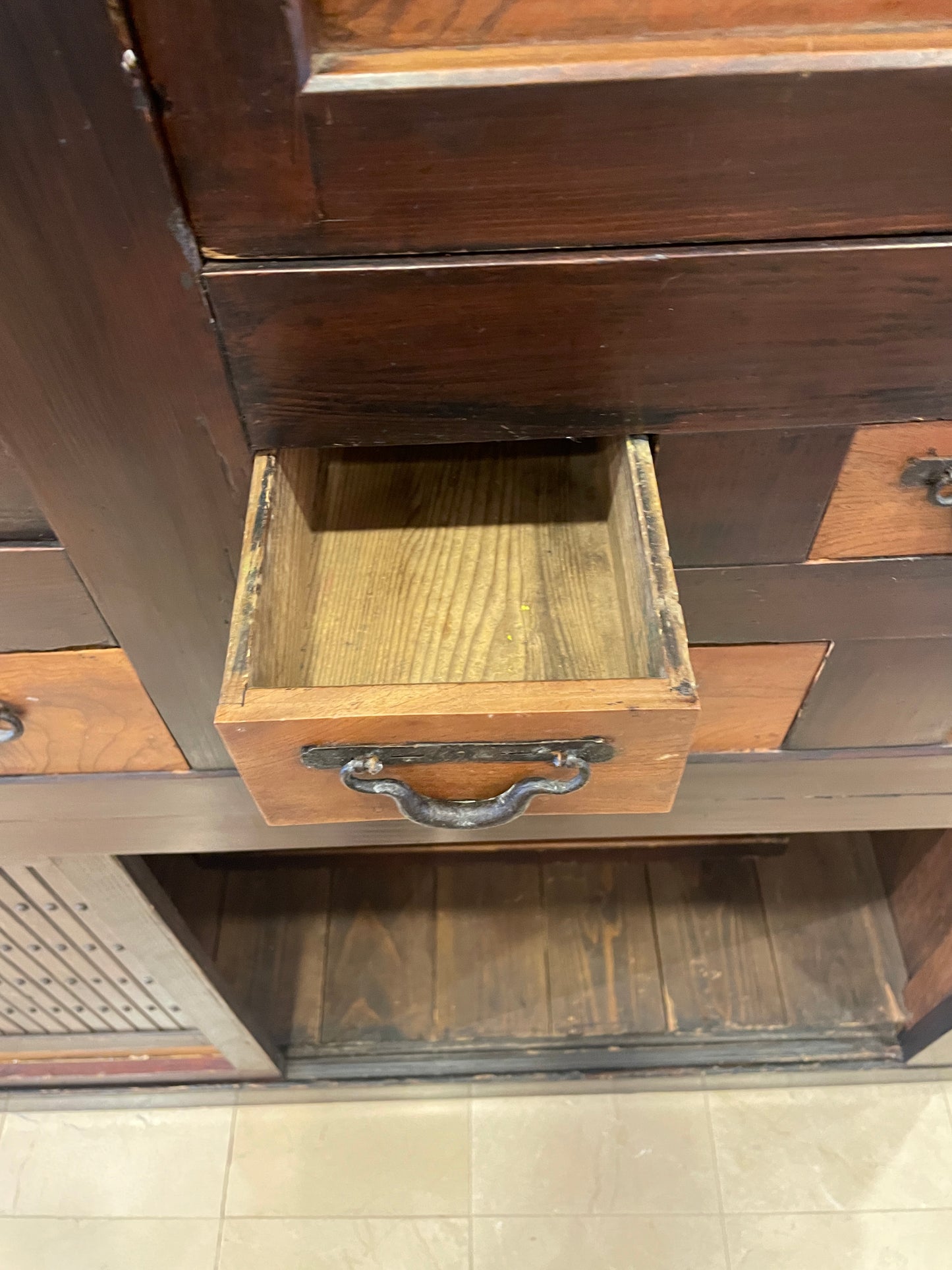 Chinese Kitchen Cabinet, 19th Century, AS IS (0ED006)