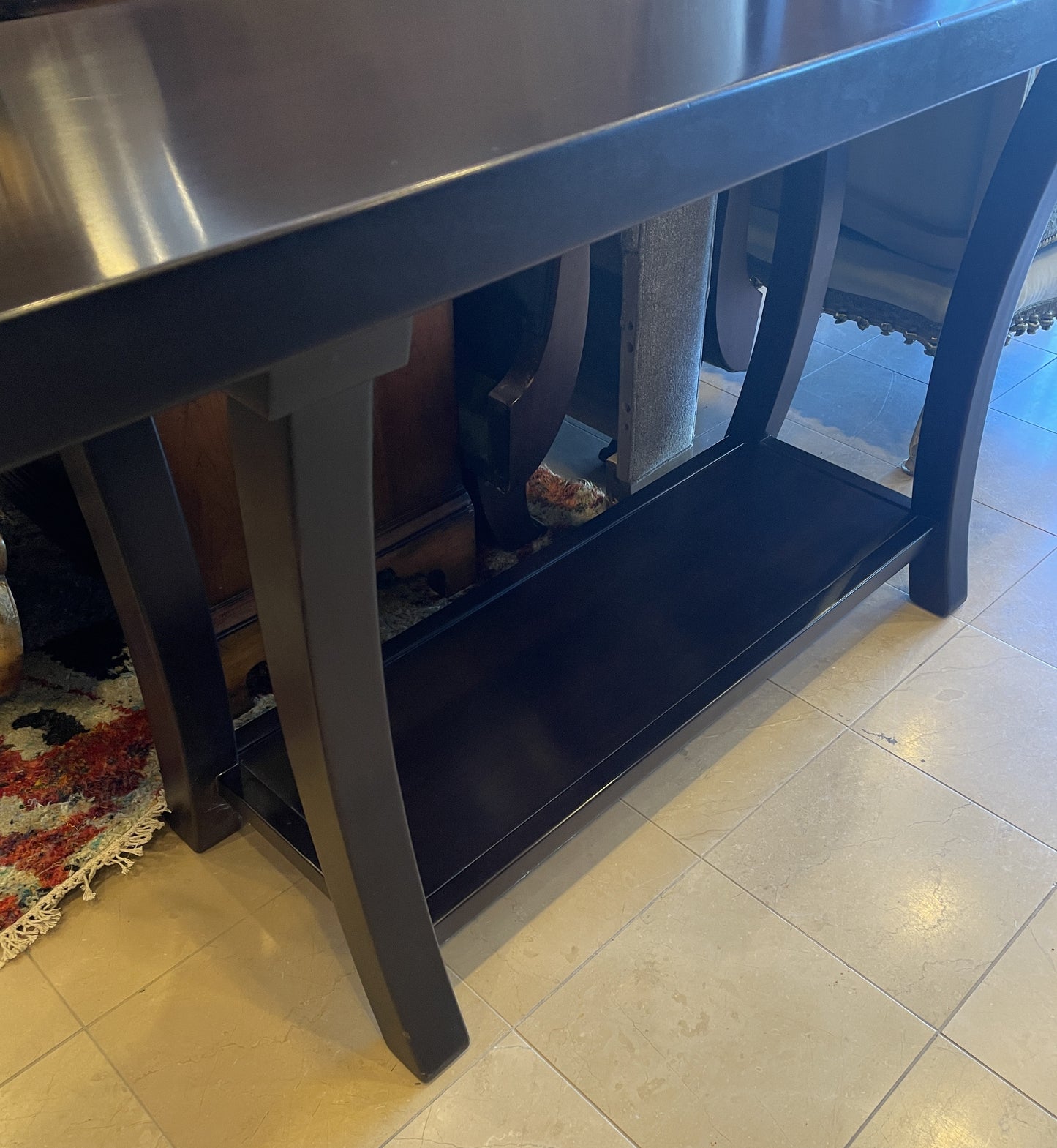 Sherrill Modern Console in Espresso Finish (07800H)