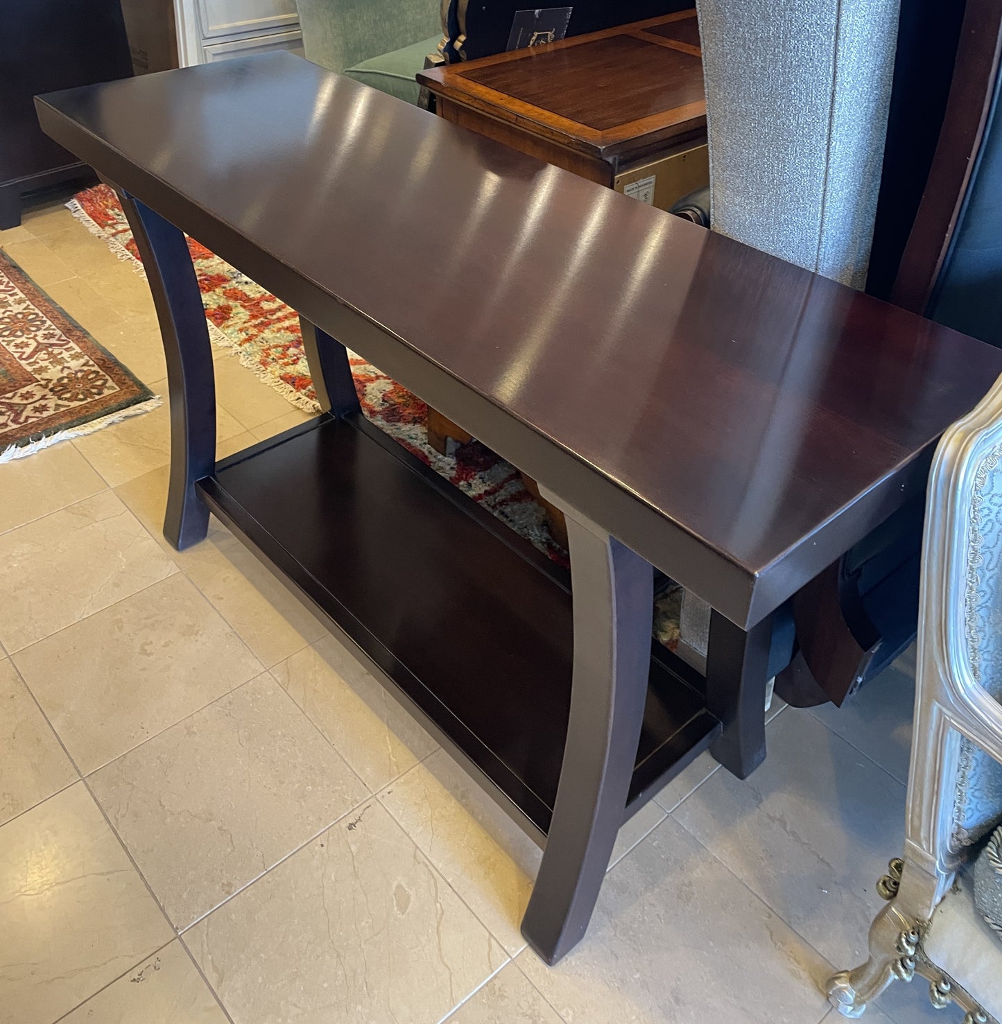 Sherrill Modern Console in Espresso Finish (07800H)