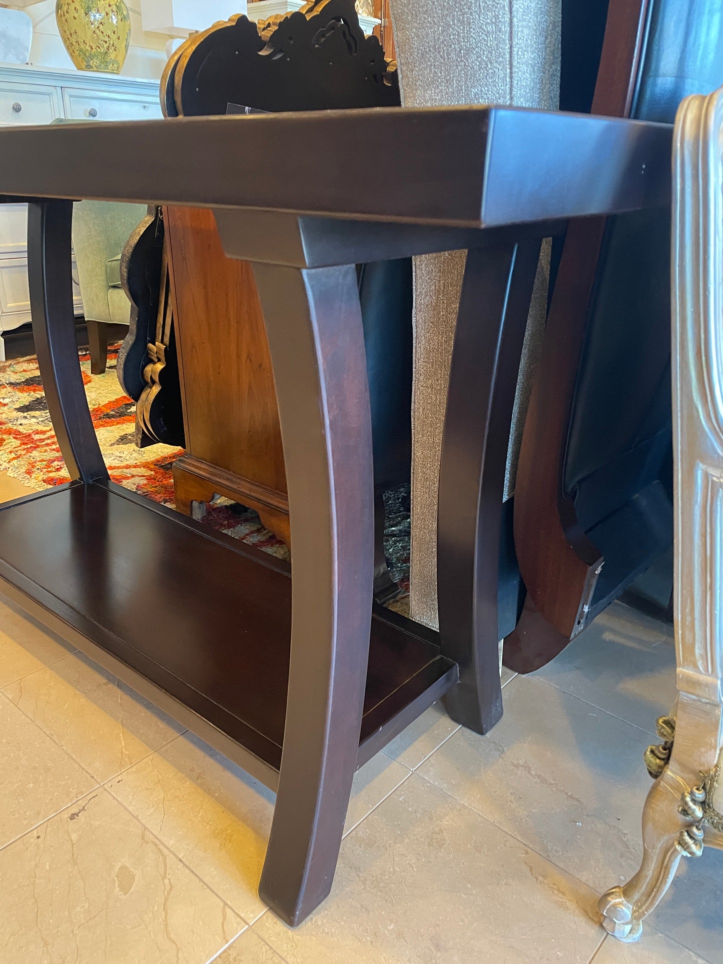 Sherrill Modern Console in Espresso Finish (07800H)