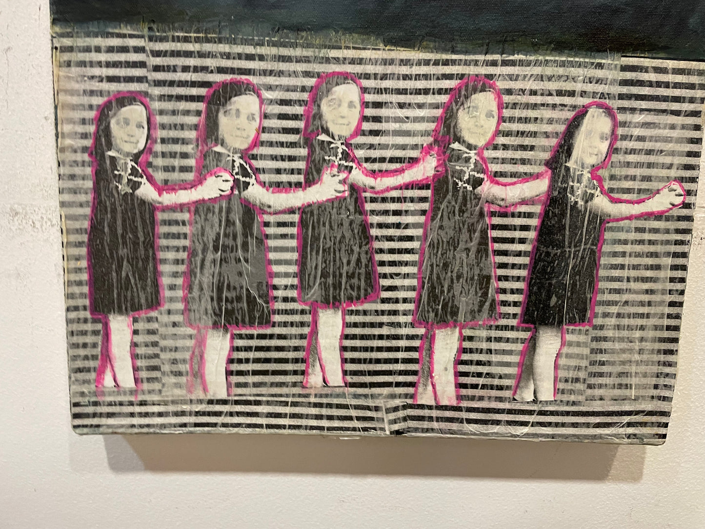 Betsy Lester Canvas Multimedia Three-Piece Art Set Cotillion Series 2003