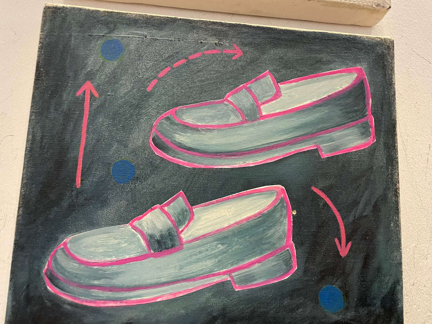 Betsy Lester Canvas Multimedia Three-Piece Art Set Cotillion Series 2003