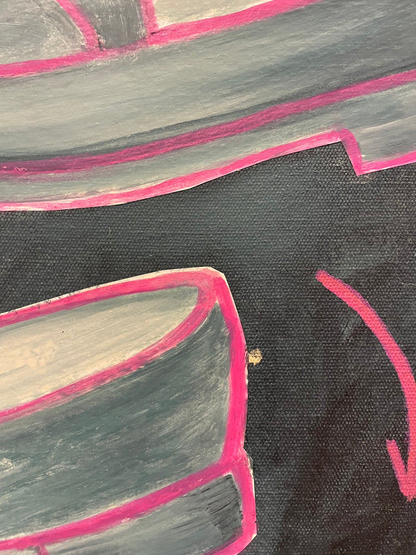 Betsy Lester Canvas Multimedia Three-Piece Art Set Cotillion Series 2003