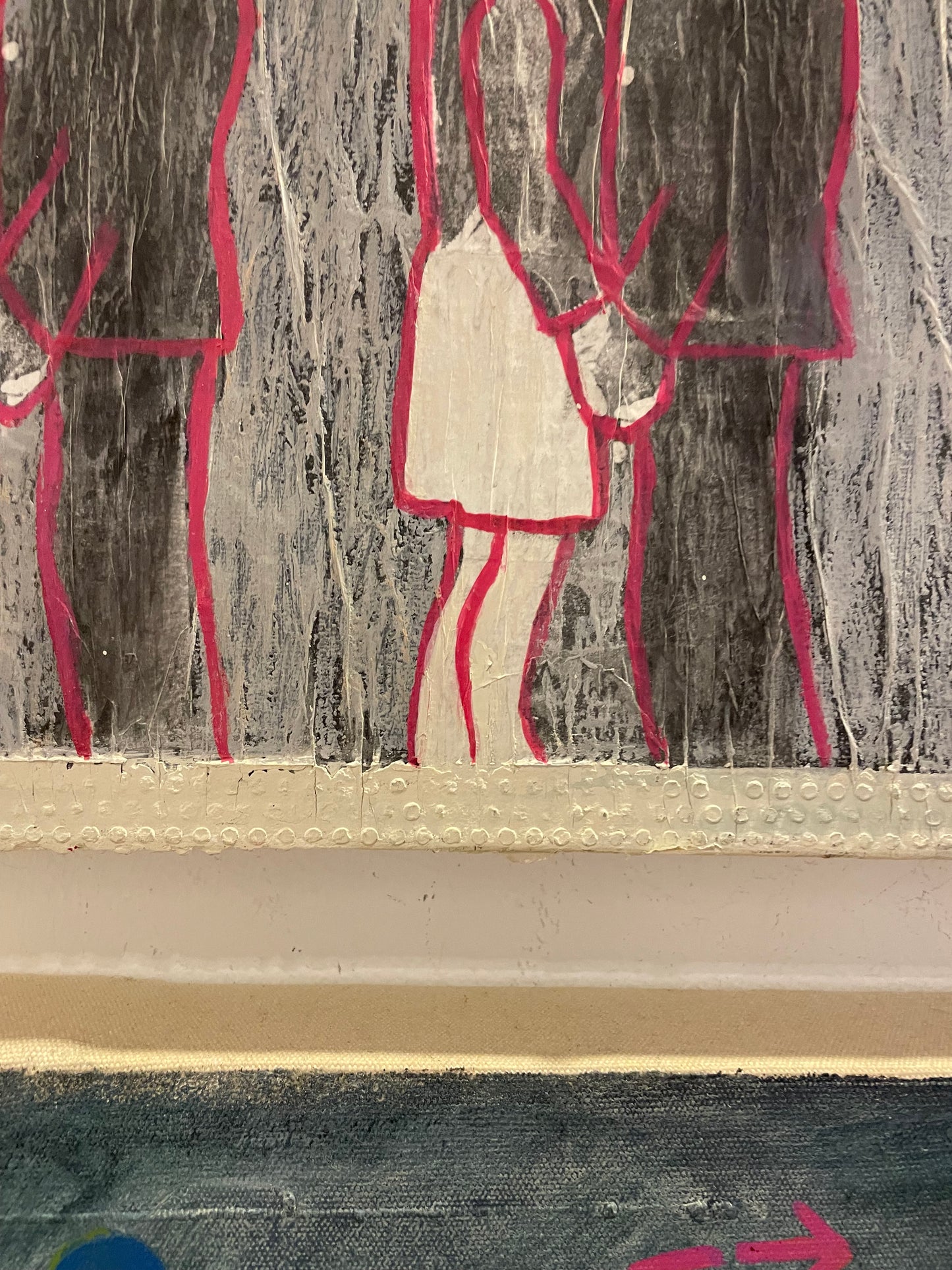 Betsy Lester Canvas Multimedia Three-Piece Art Set Cotillion Series 2003