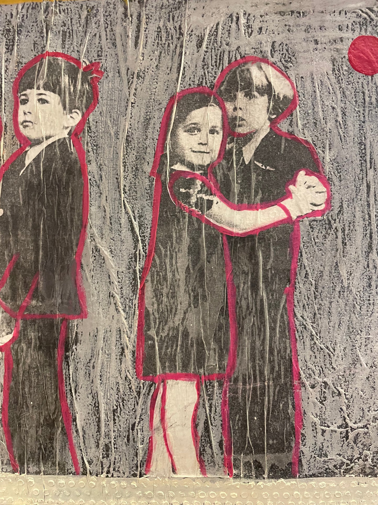 Betsy Lester Canvas Multimedia Three-Piece Art Set Cotillion Series 2003