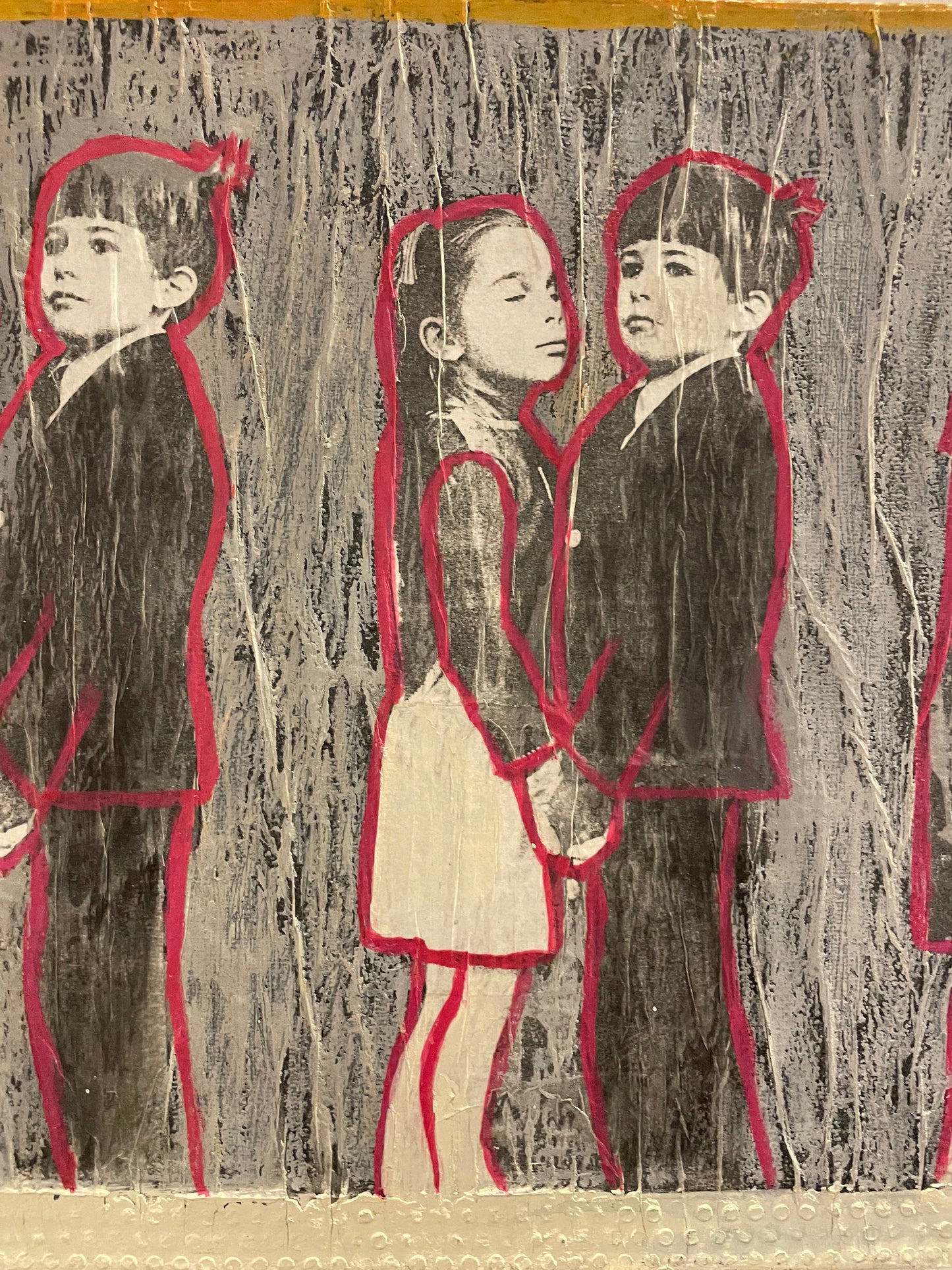 Betsy Lester Canvas Multimedia Three-Piece Art Set Cotillion Series 2003