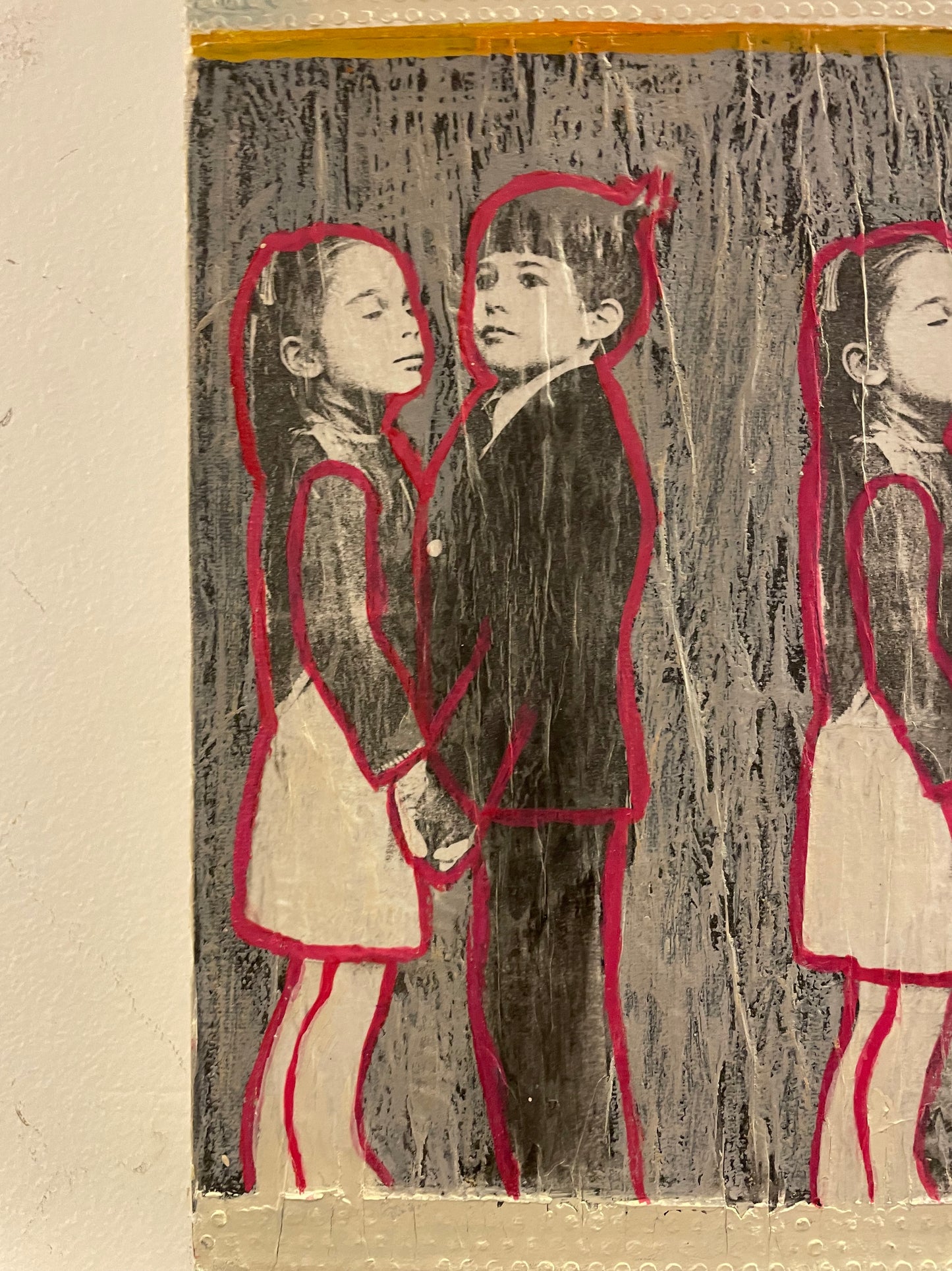 Betsy Lester Canvas Multimedia Three-Piece Art Set Cotillion Series 2003