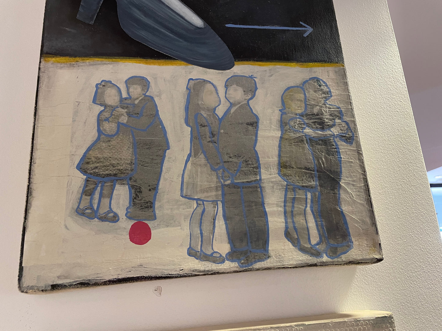 Betsy Lester Canvas Multimedia Three-Piece Art Set Cotillion Series 2003