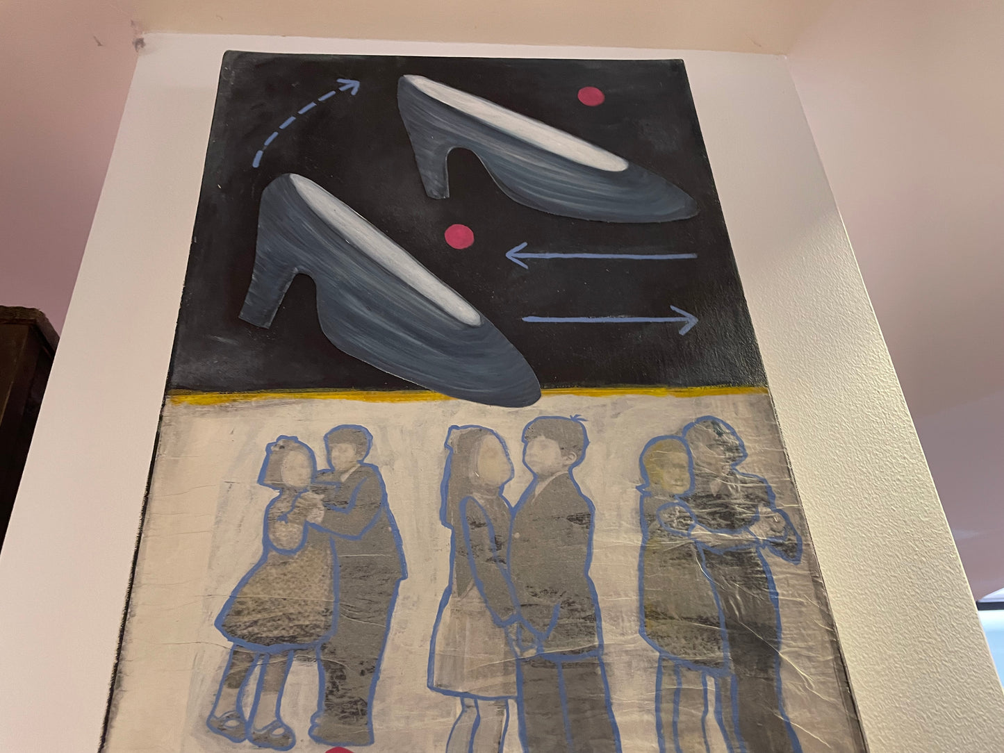 Betsy Lester Canvas Multimedia Three-Piece Art Set Cotillion Series 2003