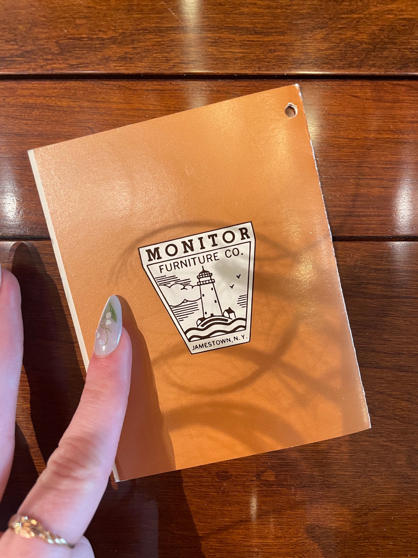 Monitor Furniture Cherry Block Front Secretary Desk (0DA001)