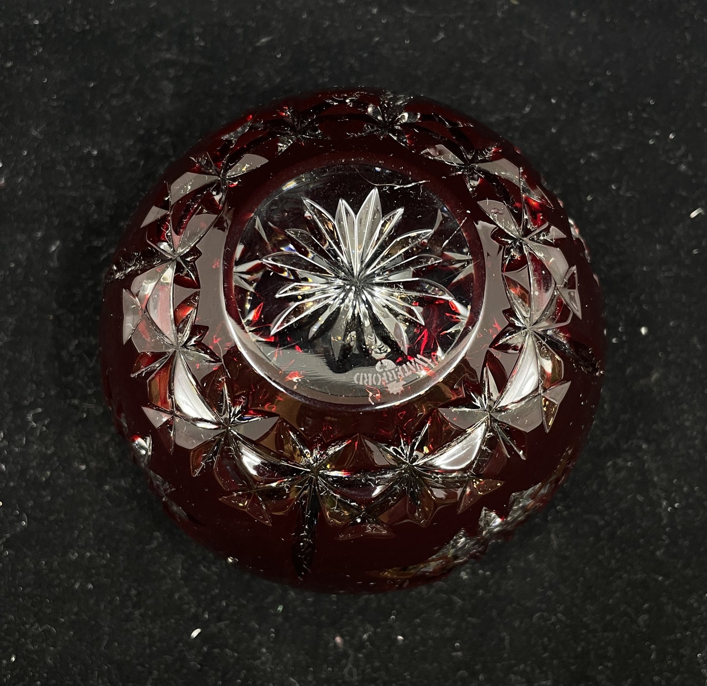 Waterford Snowflake Wishes Candle Holder/Finger Bowl (Two Available) (0HO00E)