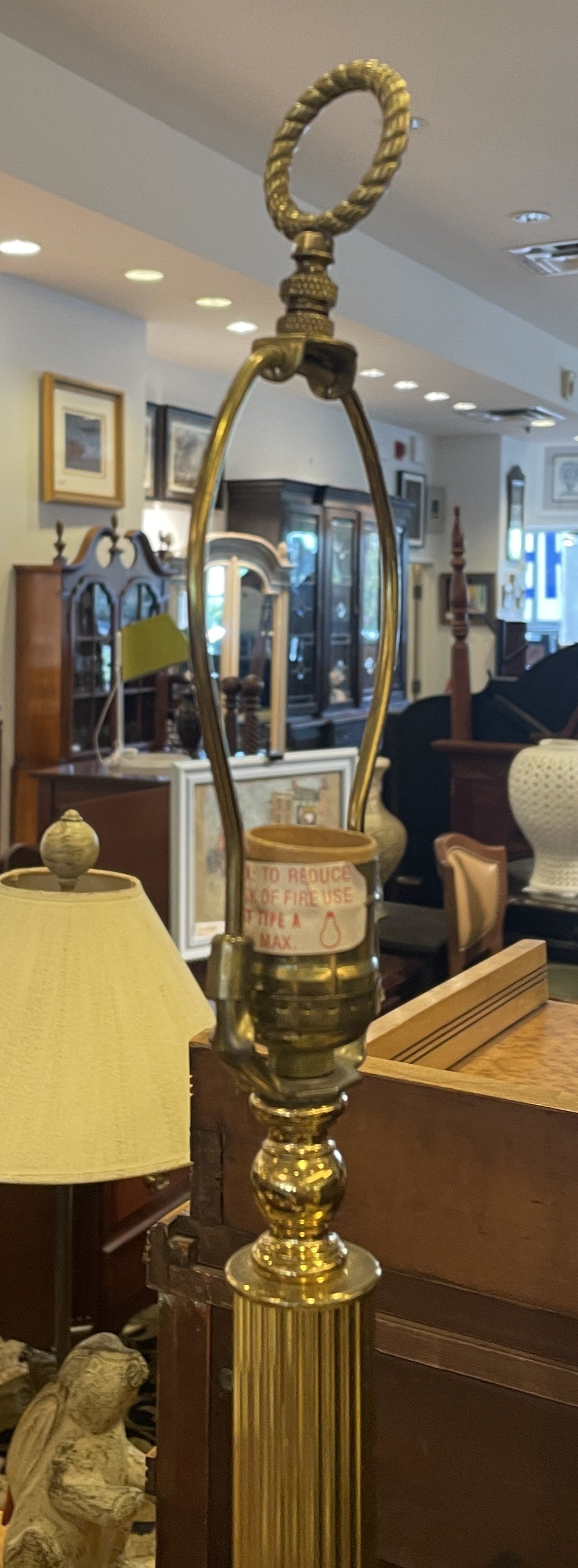 Waterford Stick Lamp, AS IS, no shade (0HO00G)