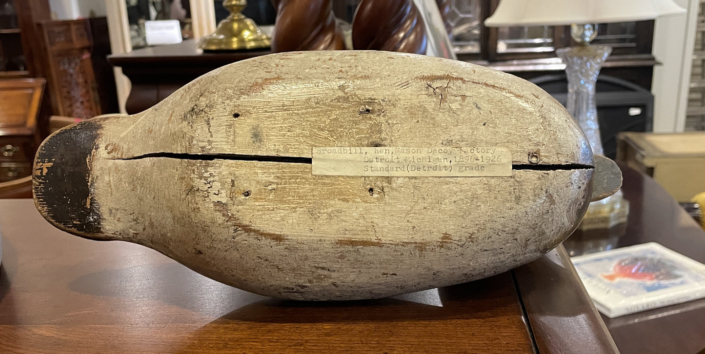 Antique Mason's Decoy, Standard Detroit Grade 1896-1926 (0HO00L)