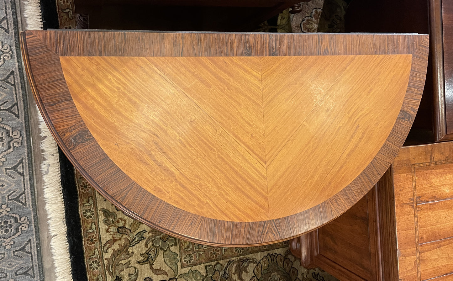 Vintage French Demilune chest with ormolu, AS IS (0HO00V)