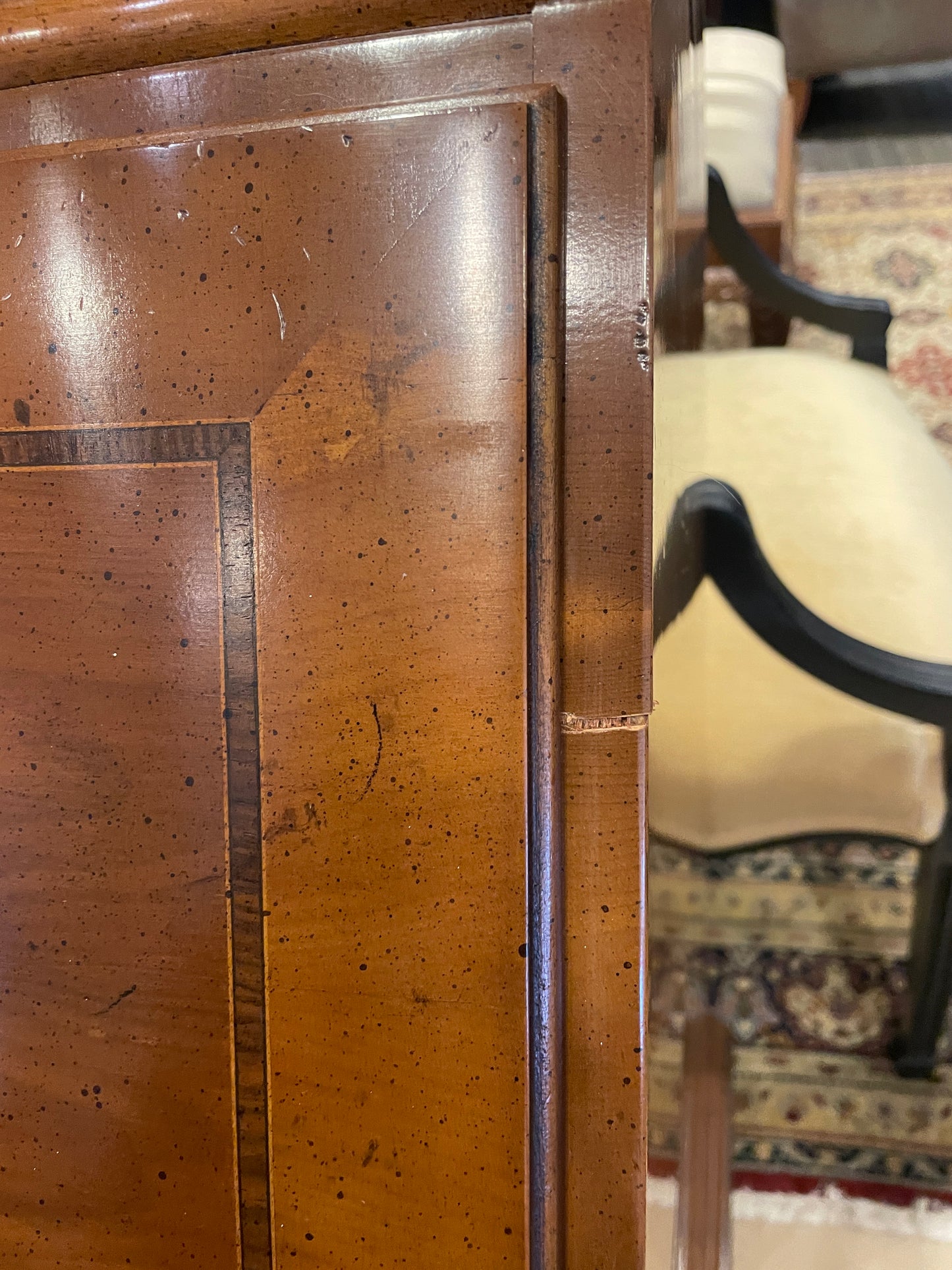 Henredon George II Double Bonnet Secretary Desk (0HO00X)