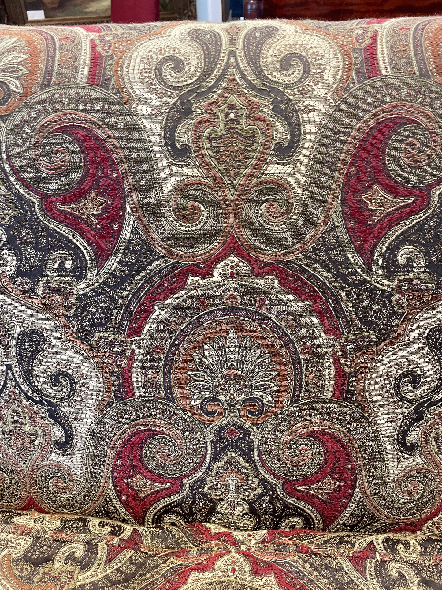 Century Paisely Arm Chair
