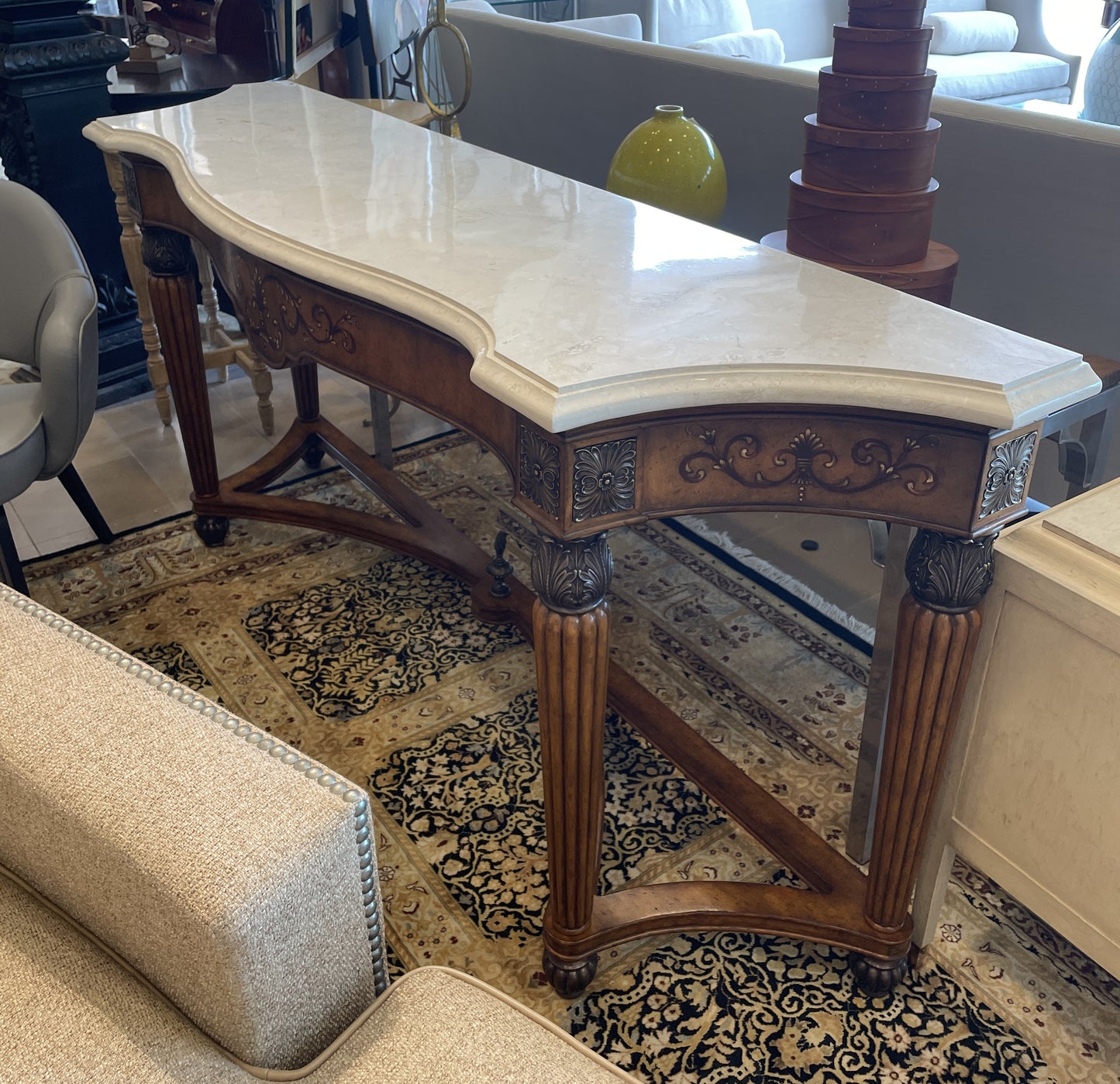 Maitland Smith Vicente Lido Console Table