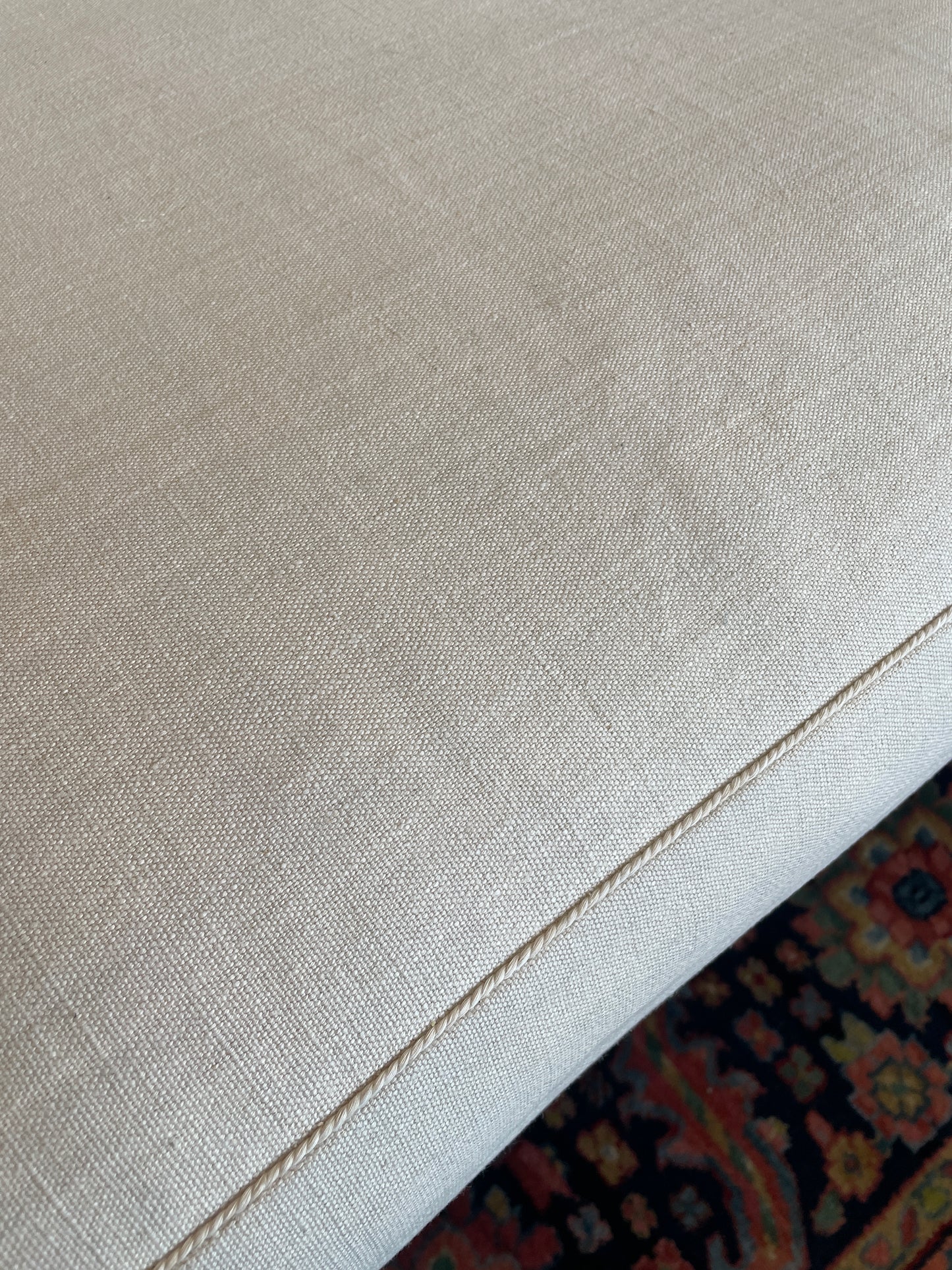 Dennis and Leen "Gainsborough" Sofa w Holly Hunt Linen