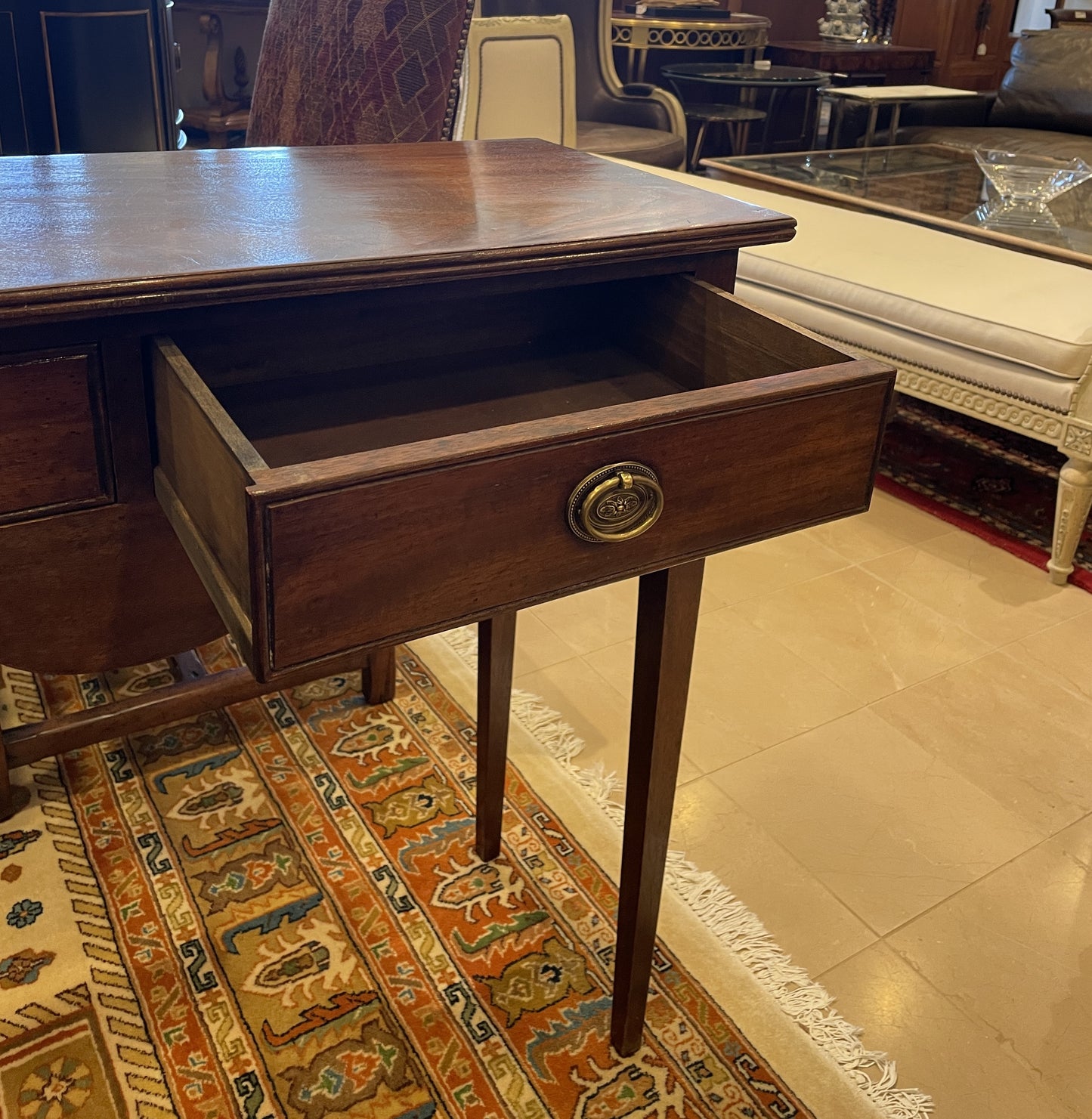George III 18th Century Sofa Table/Desk (0HP00G)