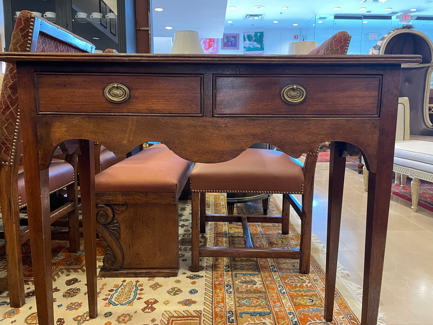 George III 18th Century Sofa Table/Desk (0HP00G)