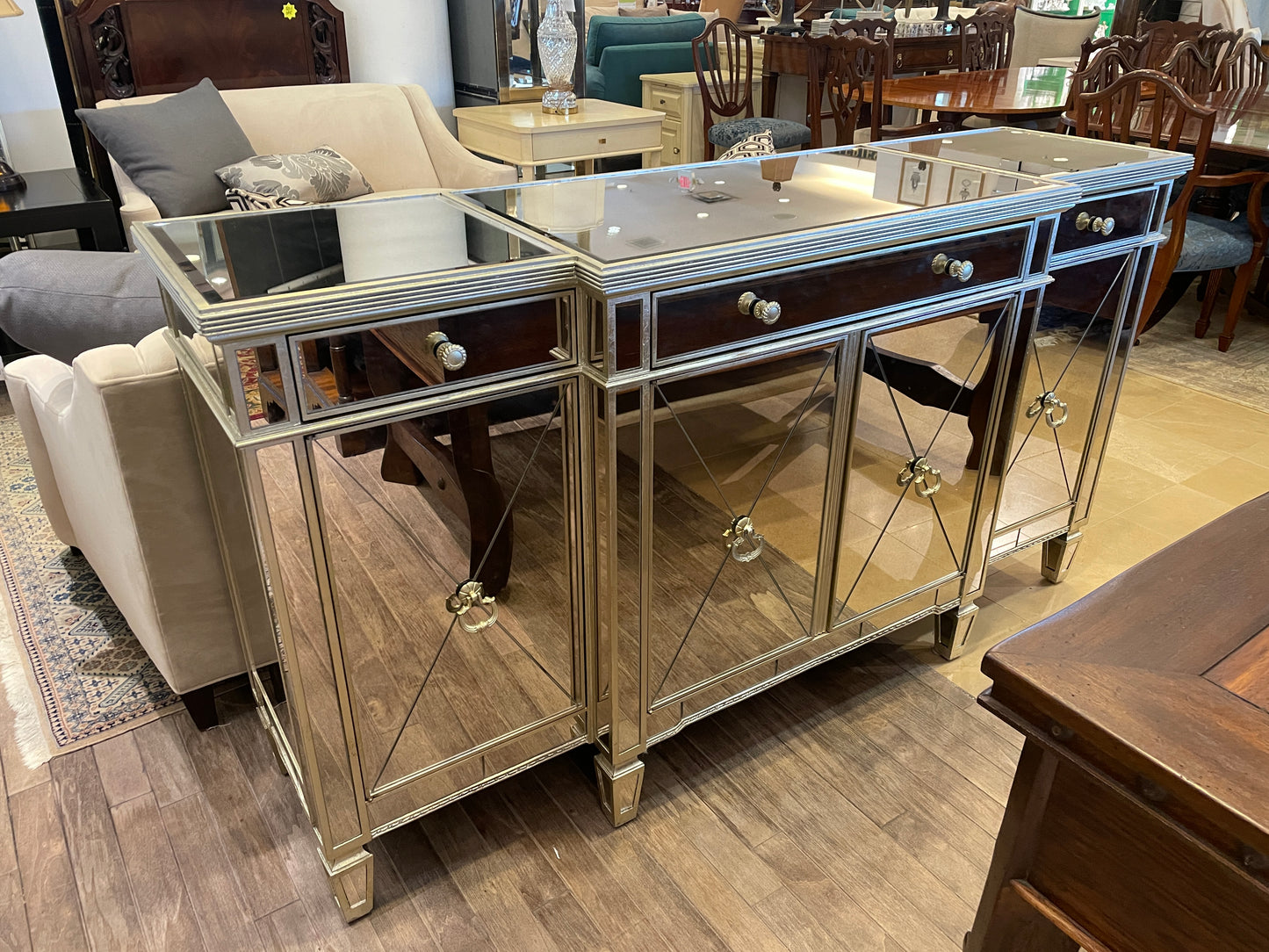 Borghese Mirrored Sideboard