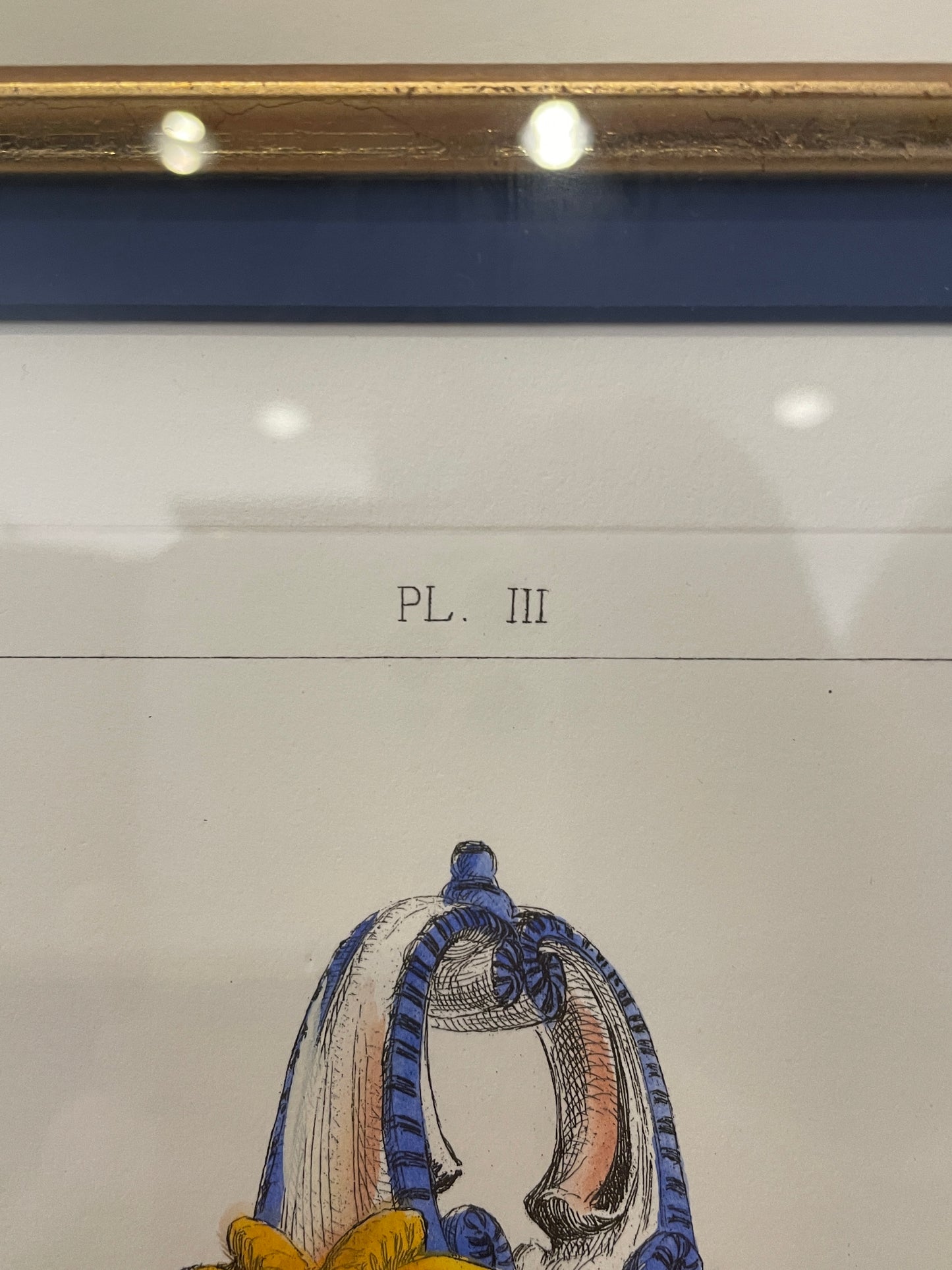 Jules Jacquemart Engravings, Blue Vase PL III (0HP011)
