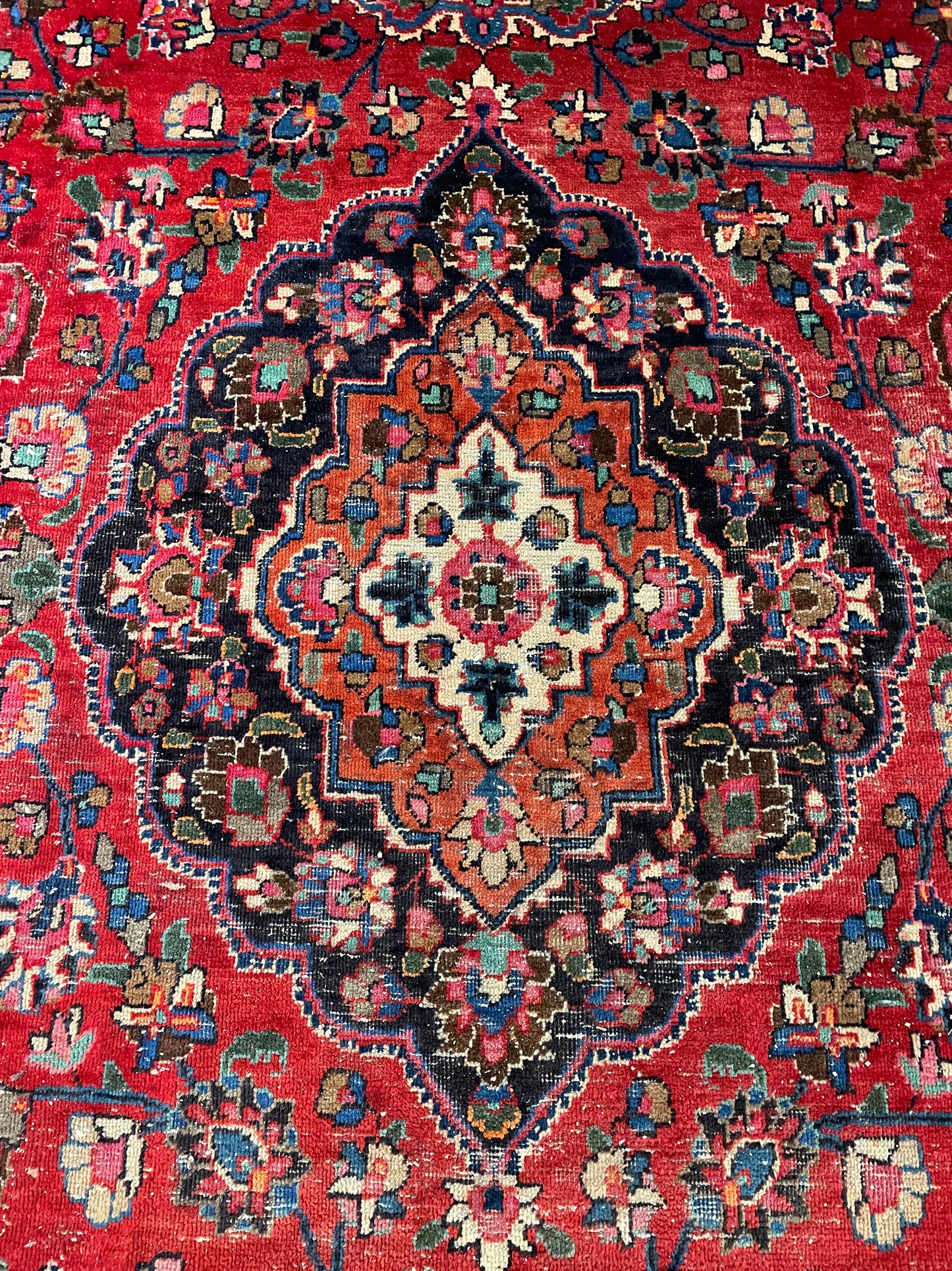 Signed Persian Rug, AS IS (0G001E)