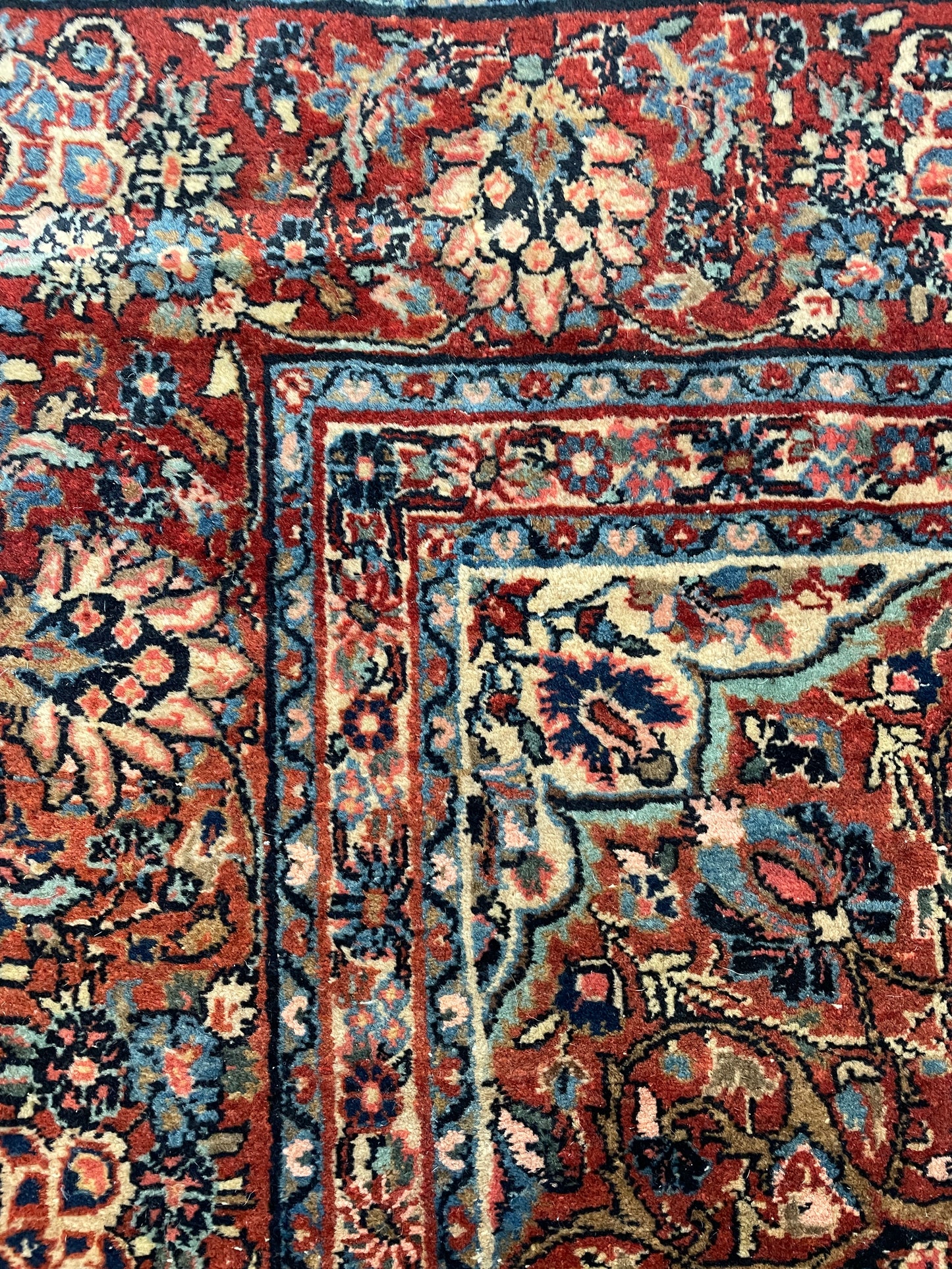 Hand Knotted Wool Rug, Persian (0HP01H)