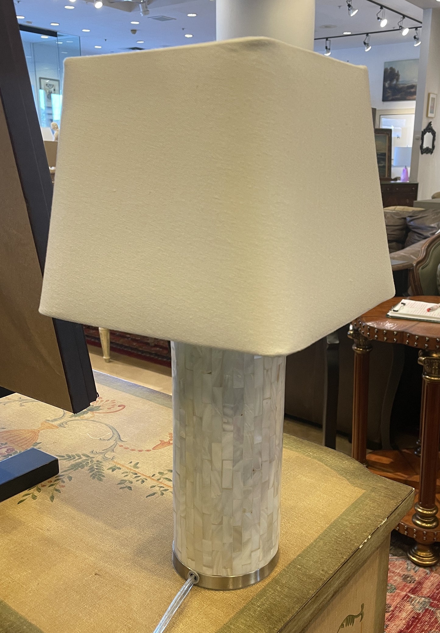 Jamie Young Mother of Pearl Table Lamp (0HQ002)
