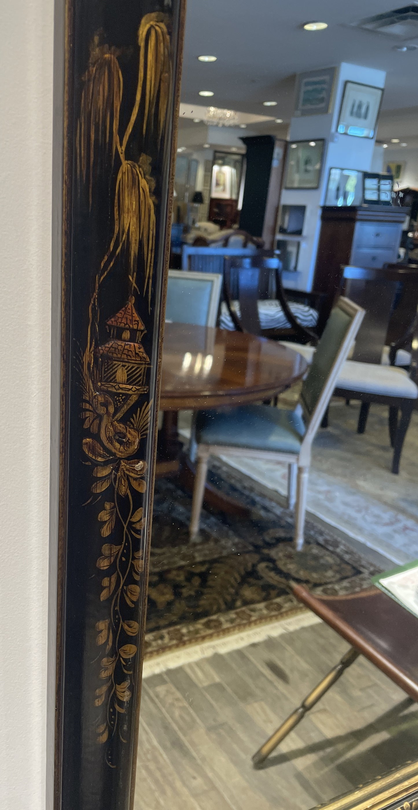Drexel Chinoiserie Et Cetera Keyhole Mirror (0HP004)