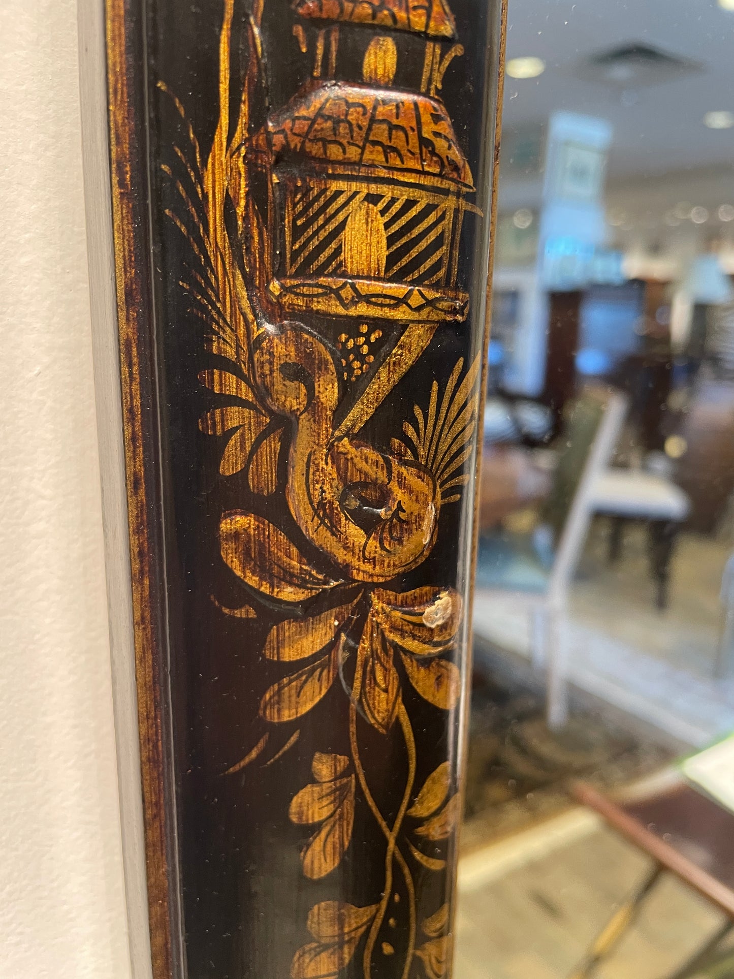 Drexel Chinoiserie Et Cetera Keyhole Mirror (0HP004)